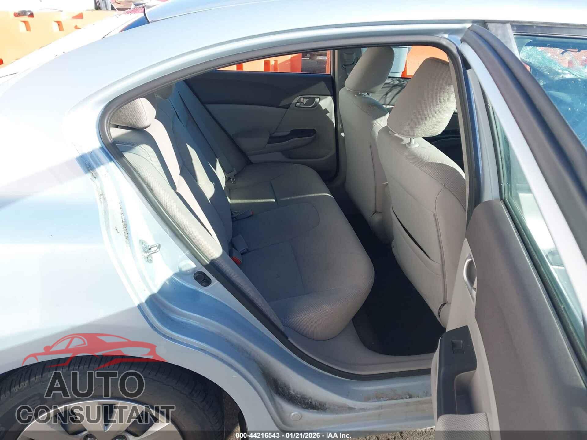 HONDA CIVIC 2012 - 19XFB2F5XCE318464