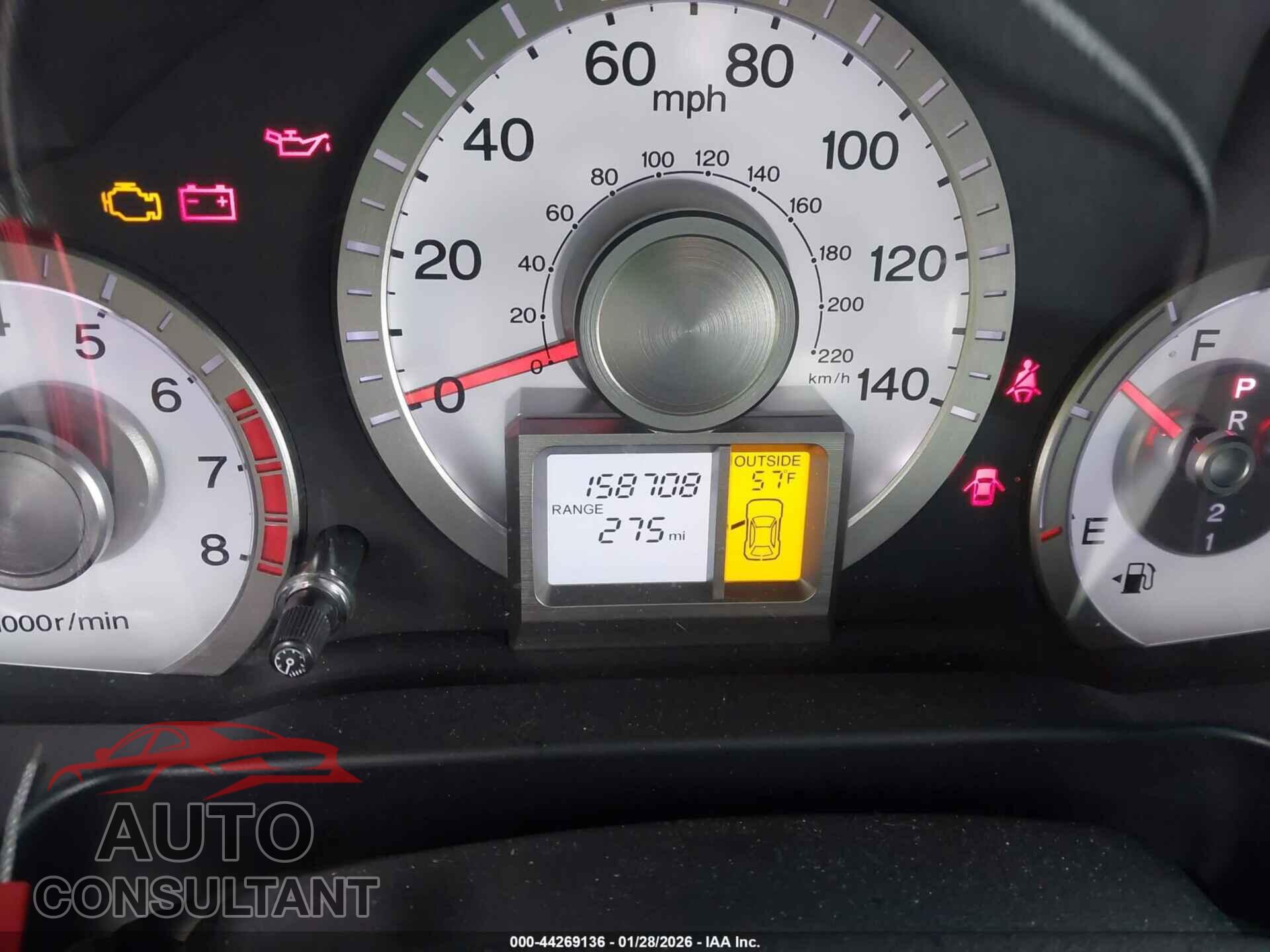 HONDA PILOT 2011 - 5FNYF4H64BB031614