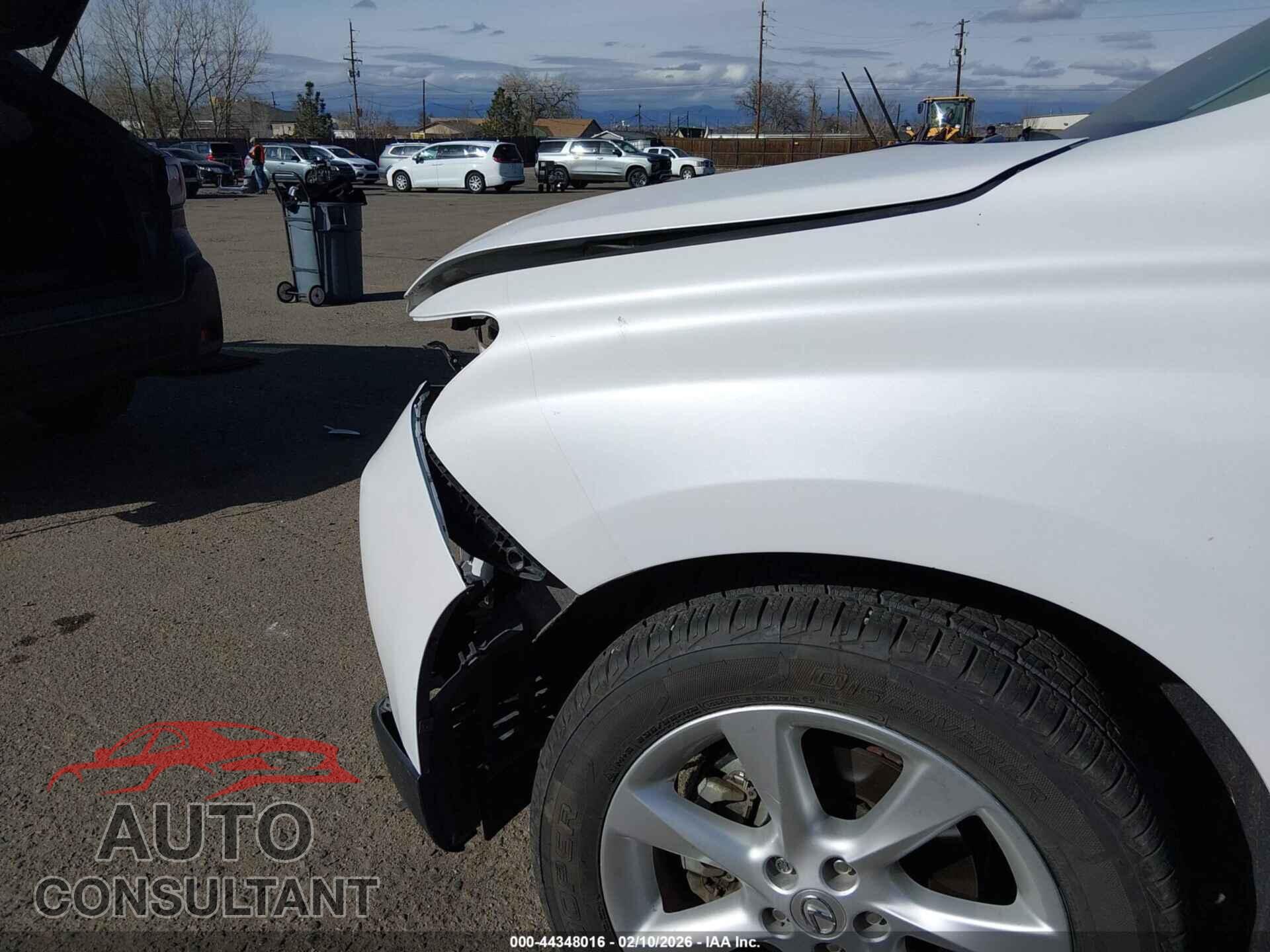 LEXUS RX 350 2011 - 2T2BK1BA8BC099881