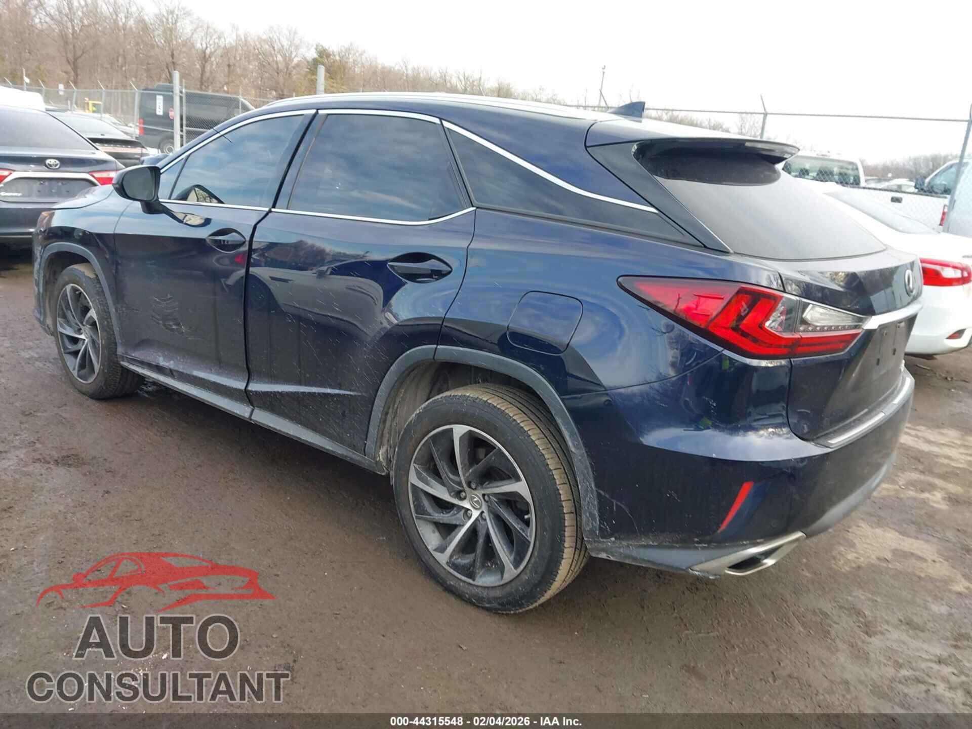 LEXUS RX 350 2017 - 2T2BZMCA6HC134339
