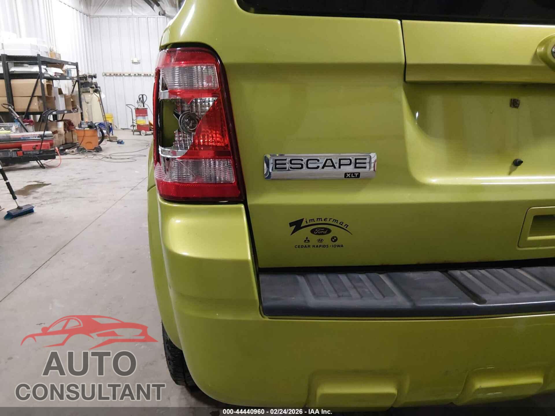 FORD ESCAPE 2012 - 1FMCU9DG7CKB34036