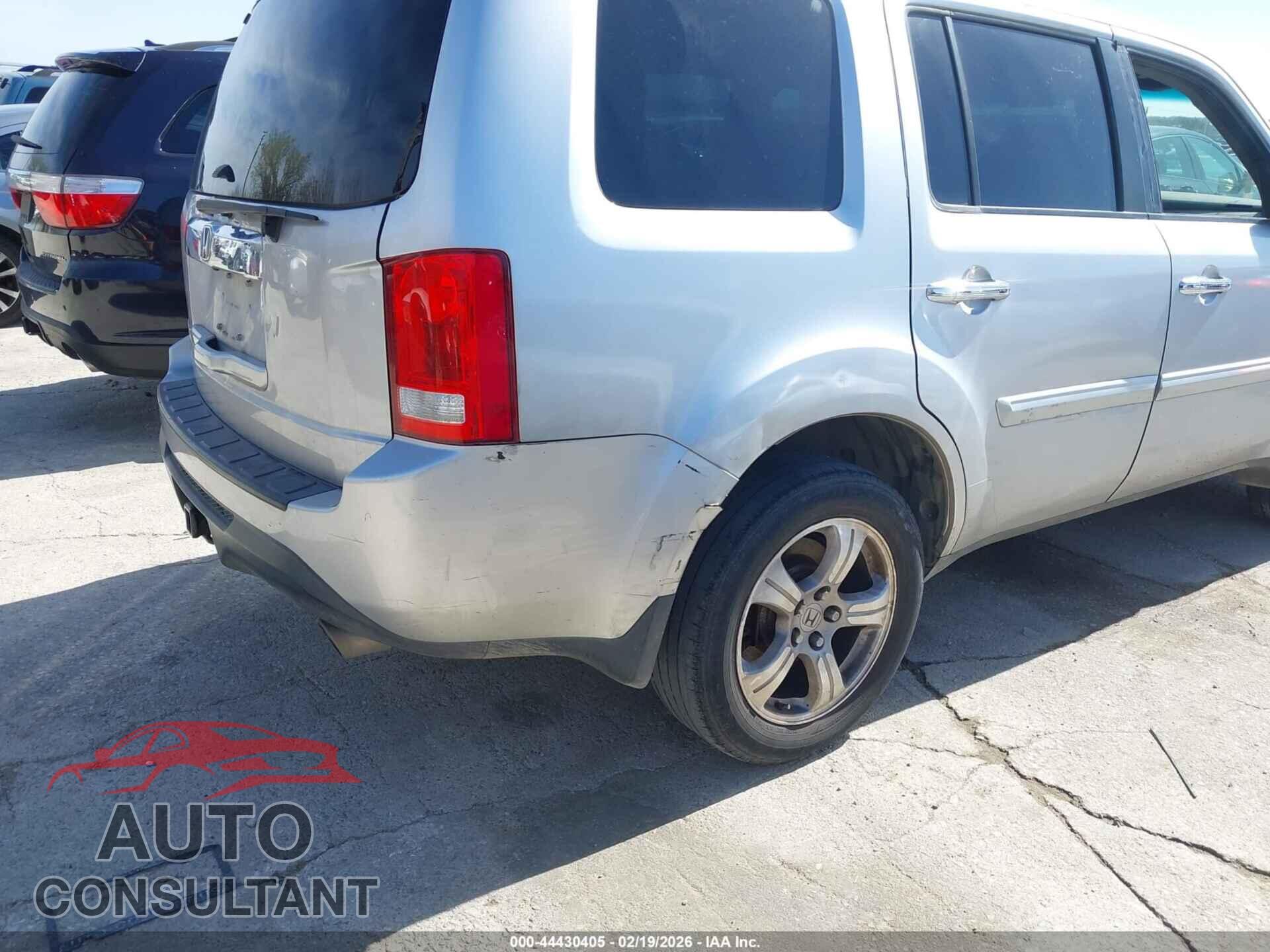 HONDA PILOT 2012 - 5FNYF3H60CB020329