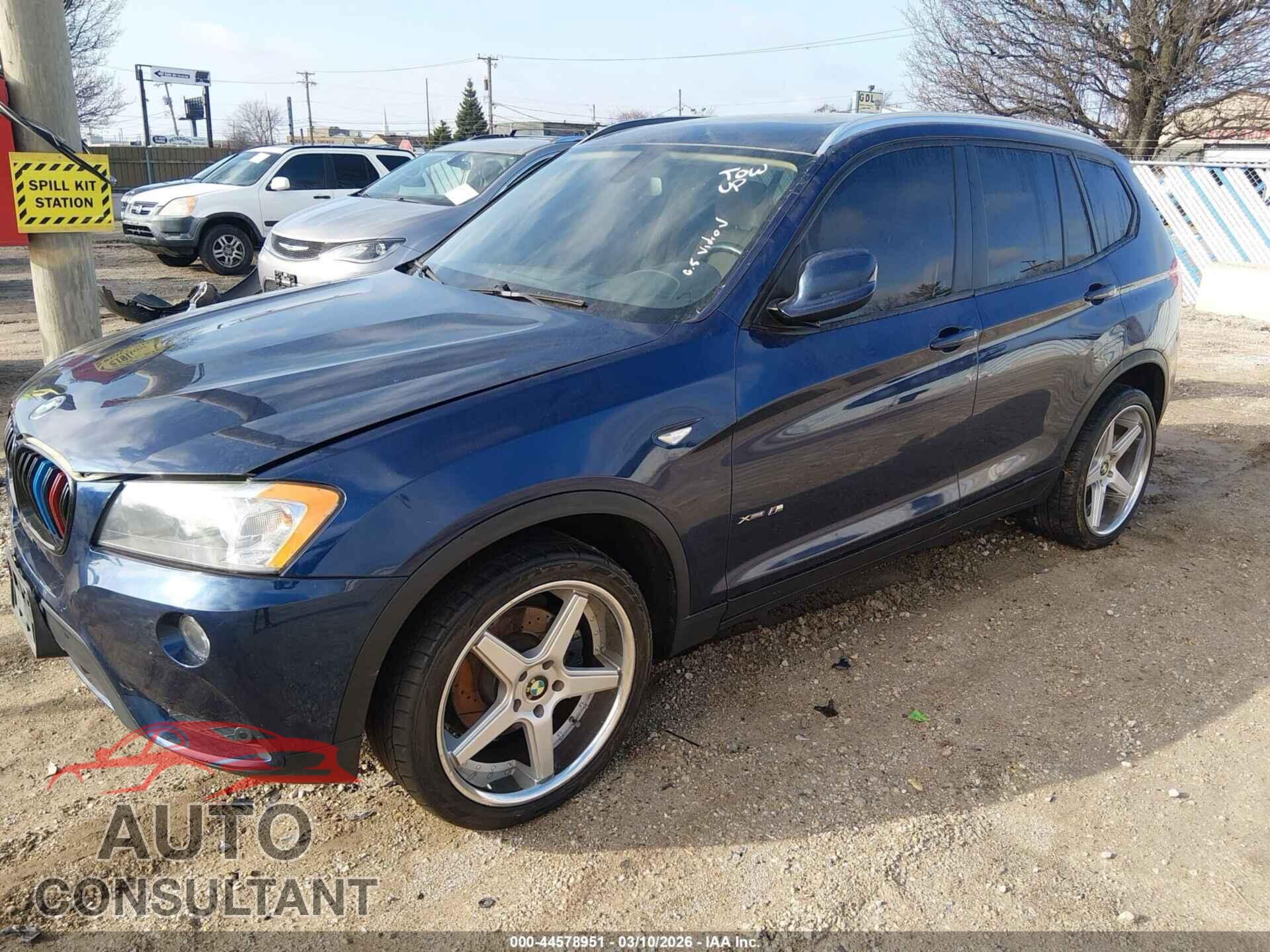 BMW X3 2013 - 5UXWX9C57D0D01101
