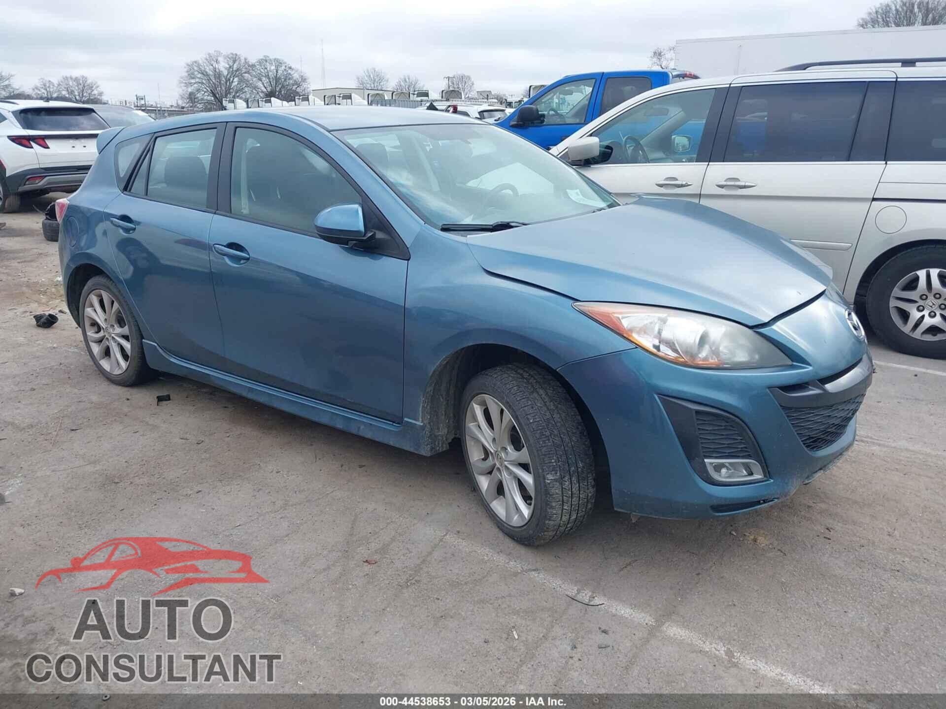 MAZDA MAZDA3 2011 - JM1BL1K56B1498815