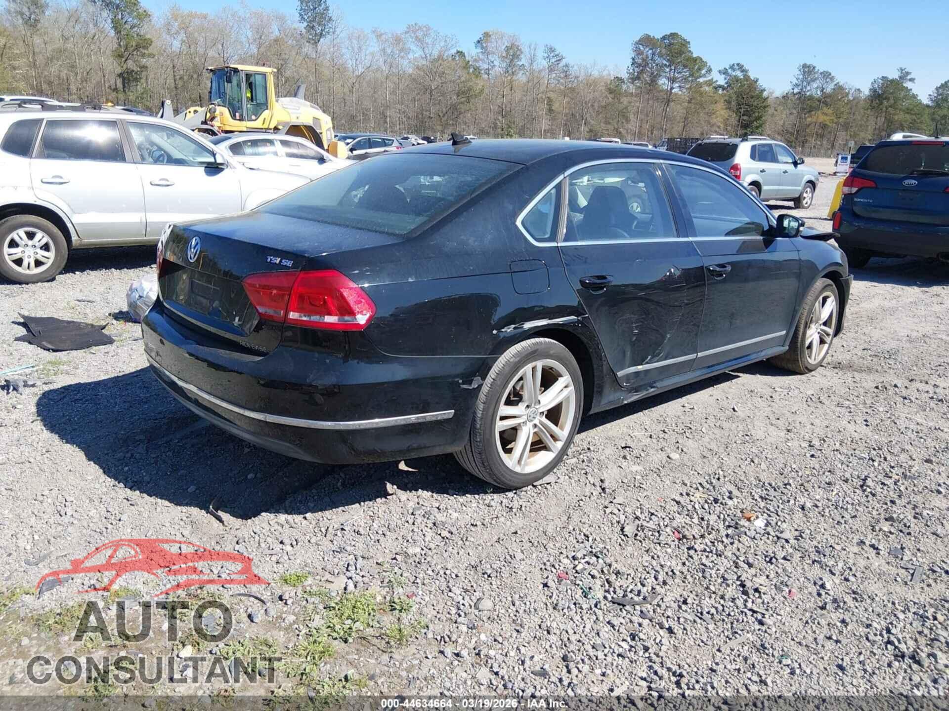 VOLKSWAGEN PASSAT 2015 - 1VWBT7A35FC040385