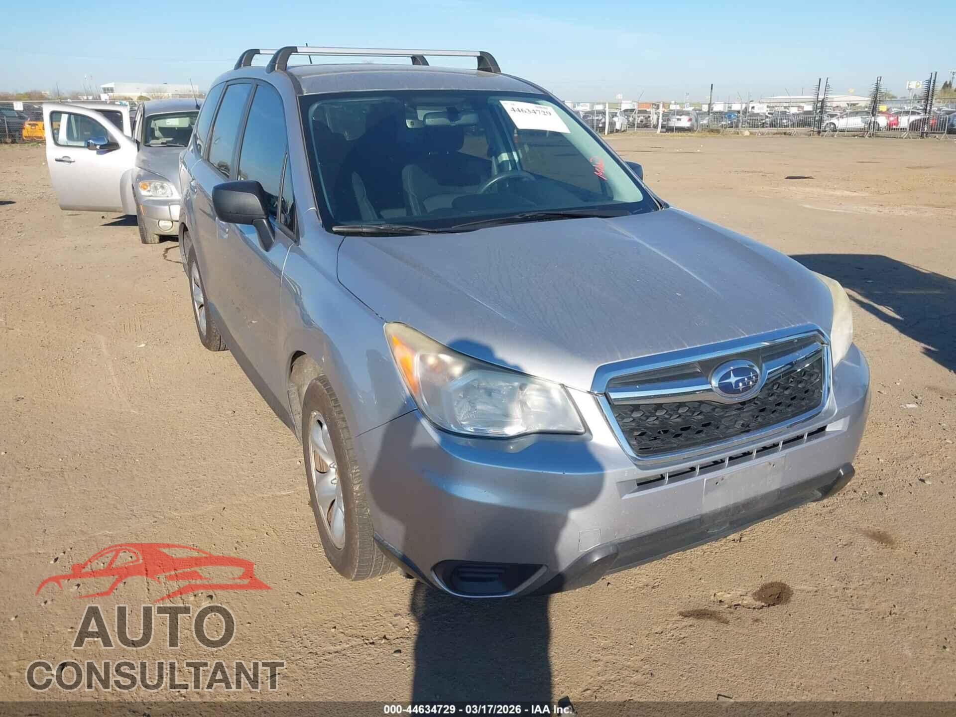 SUBARU FORESTER 2014 - JF2SJAAC5EH431822