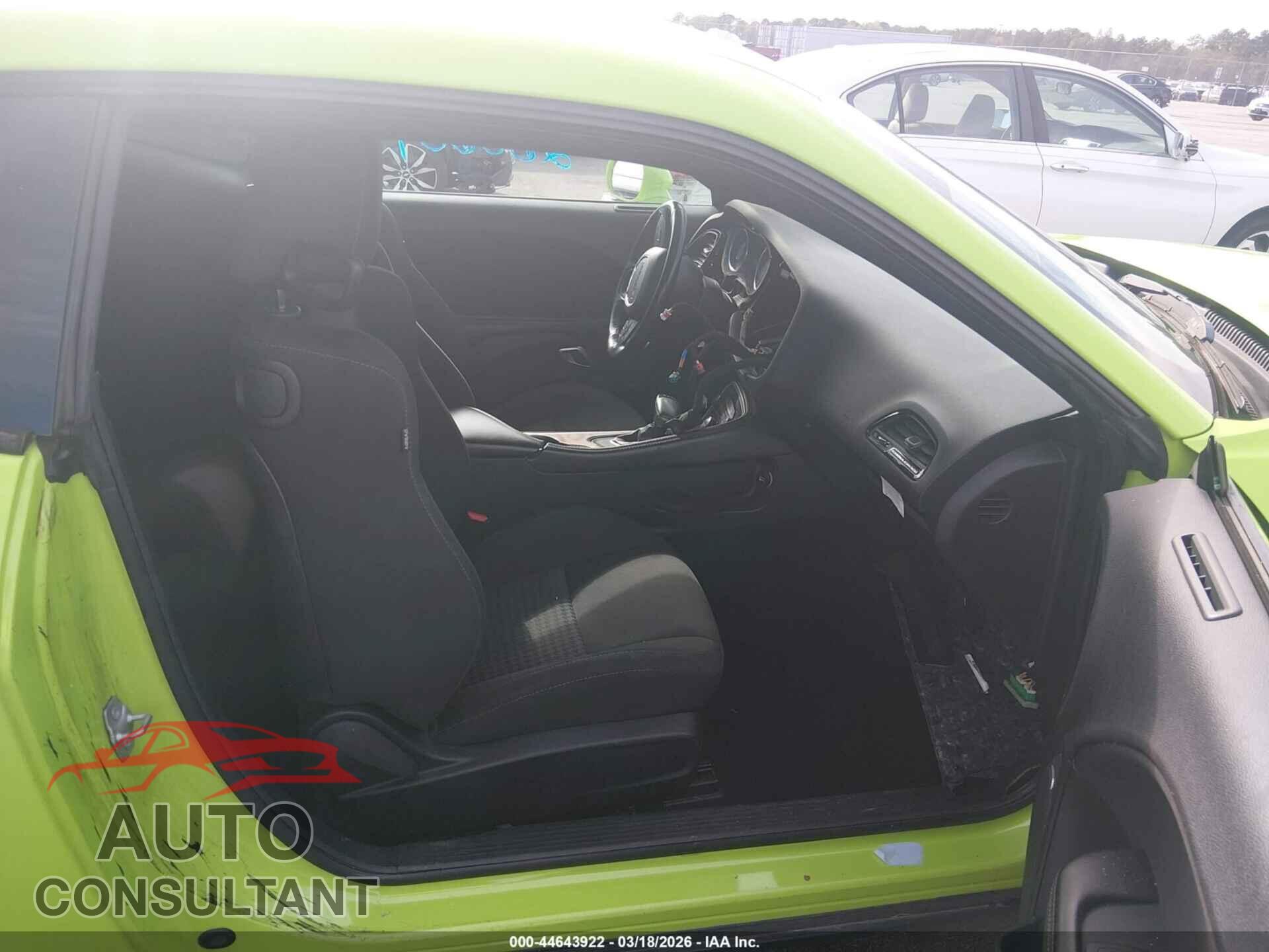 DODGE CHALLENGER 2019 - 2C3CDZFJ4KH694703