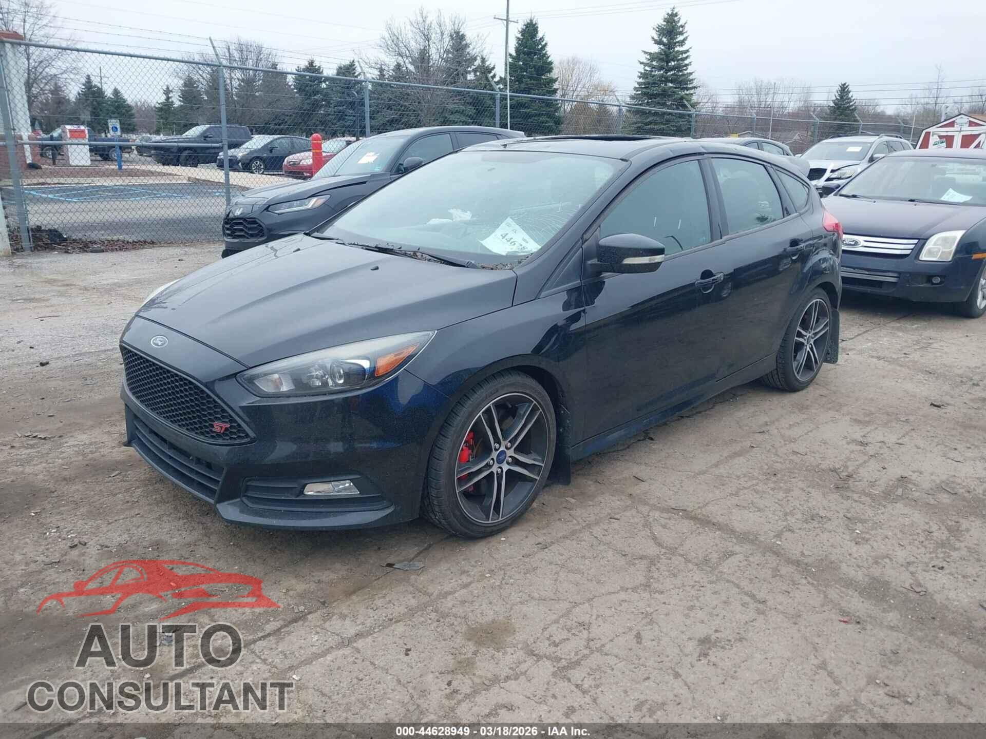 FORD FOCUS ST 2017 - 1FADP3L95HL313344