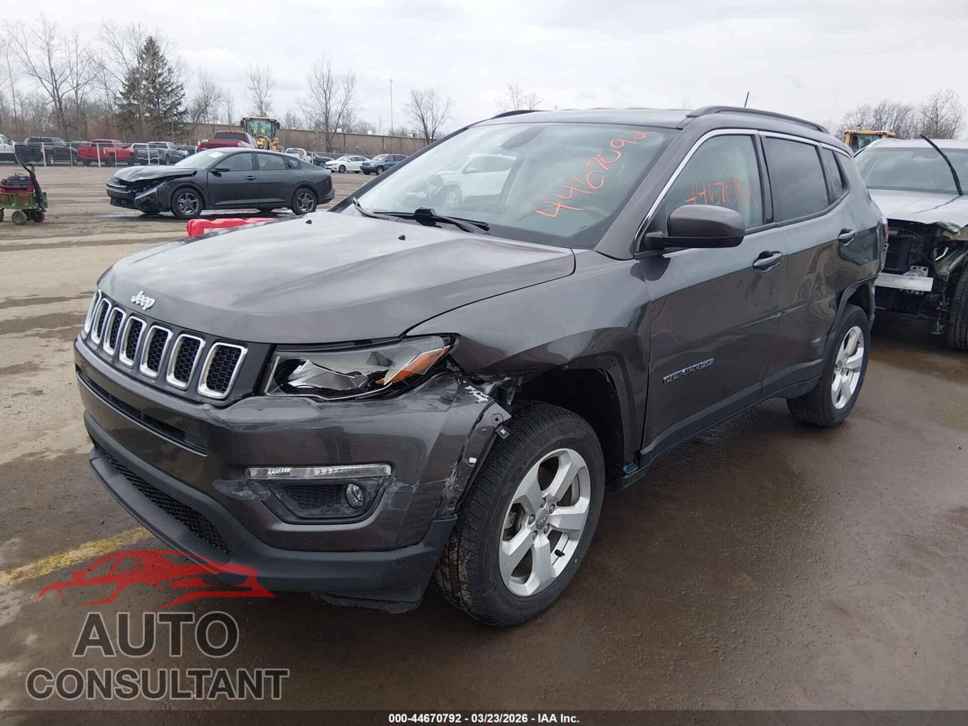 JEEP COMPASS 2020 - 3C4NJDBB4LT134302