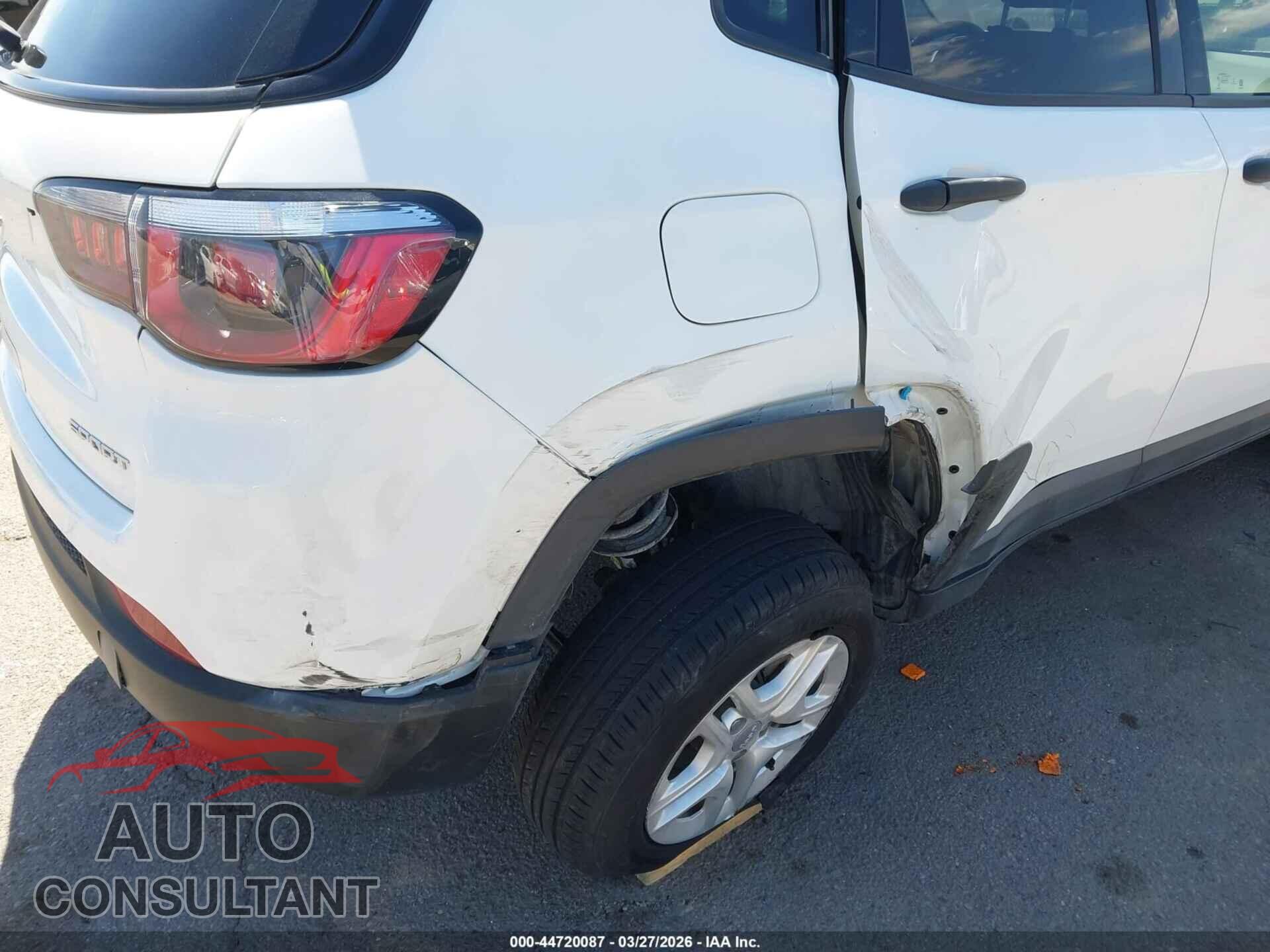 JEEP NEW COMPASS 2017 - 3C4NJCABXHT652465