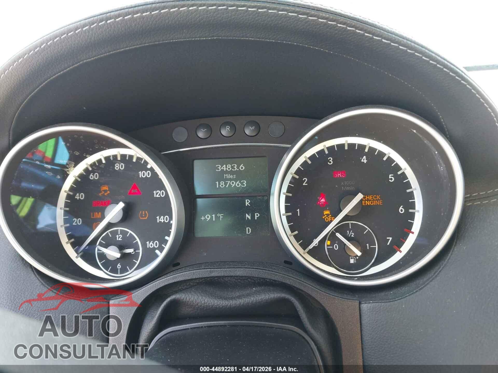 MERCEDES-BENZ GL 450 2012 - 4JGBF7BE1CA802849