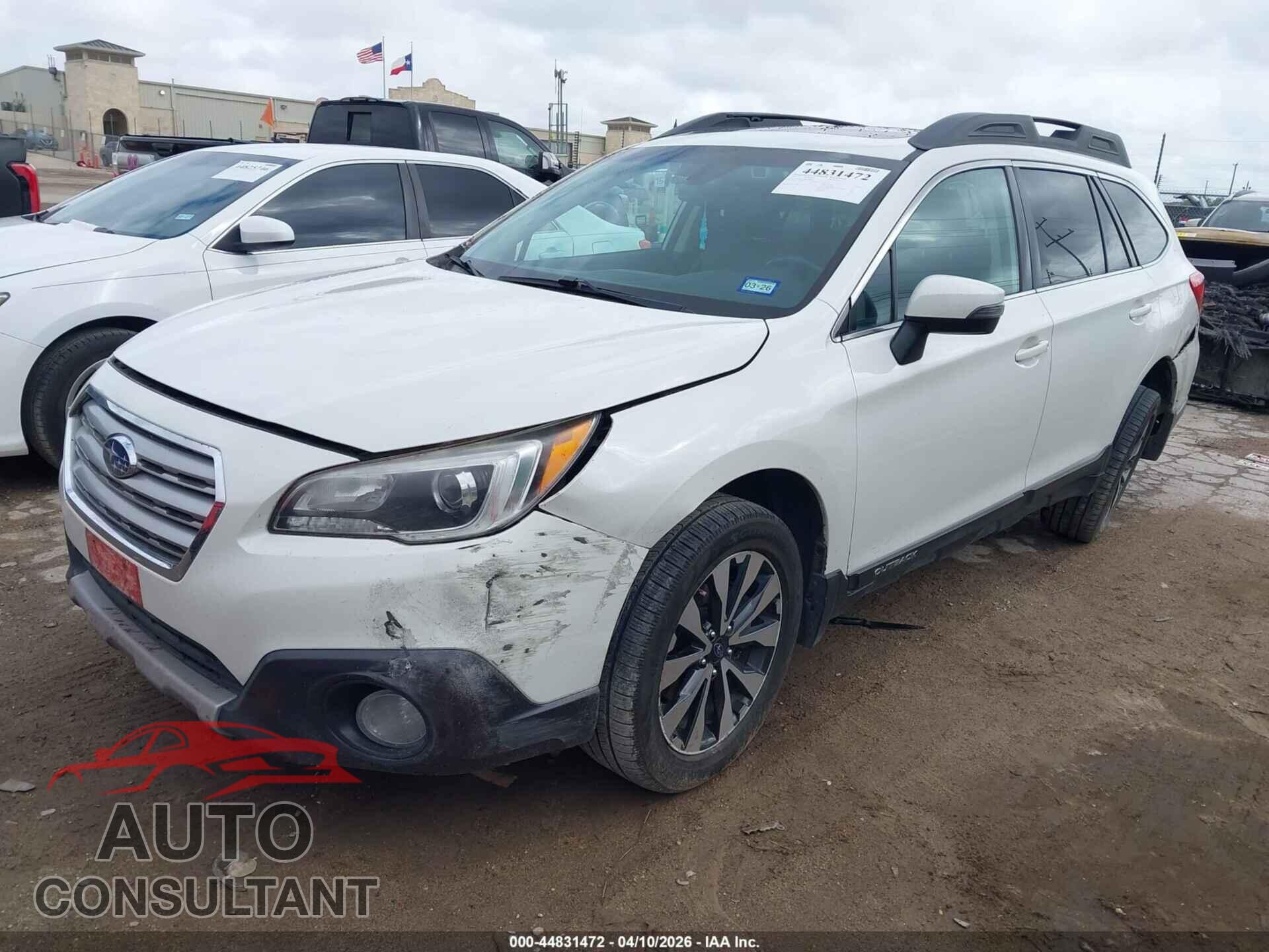 SUBARU OUTBACK 2017 - 4S4BSENC4H3363605