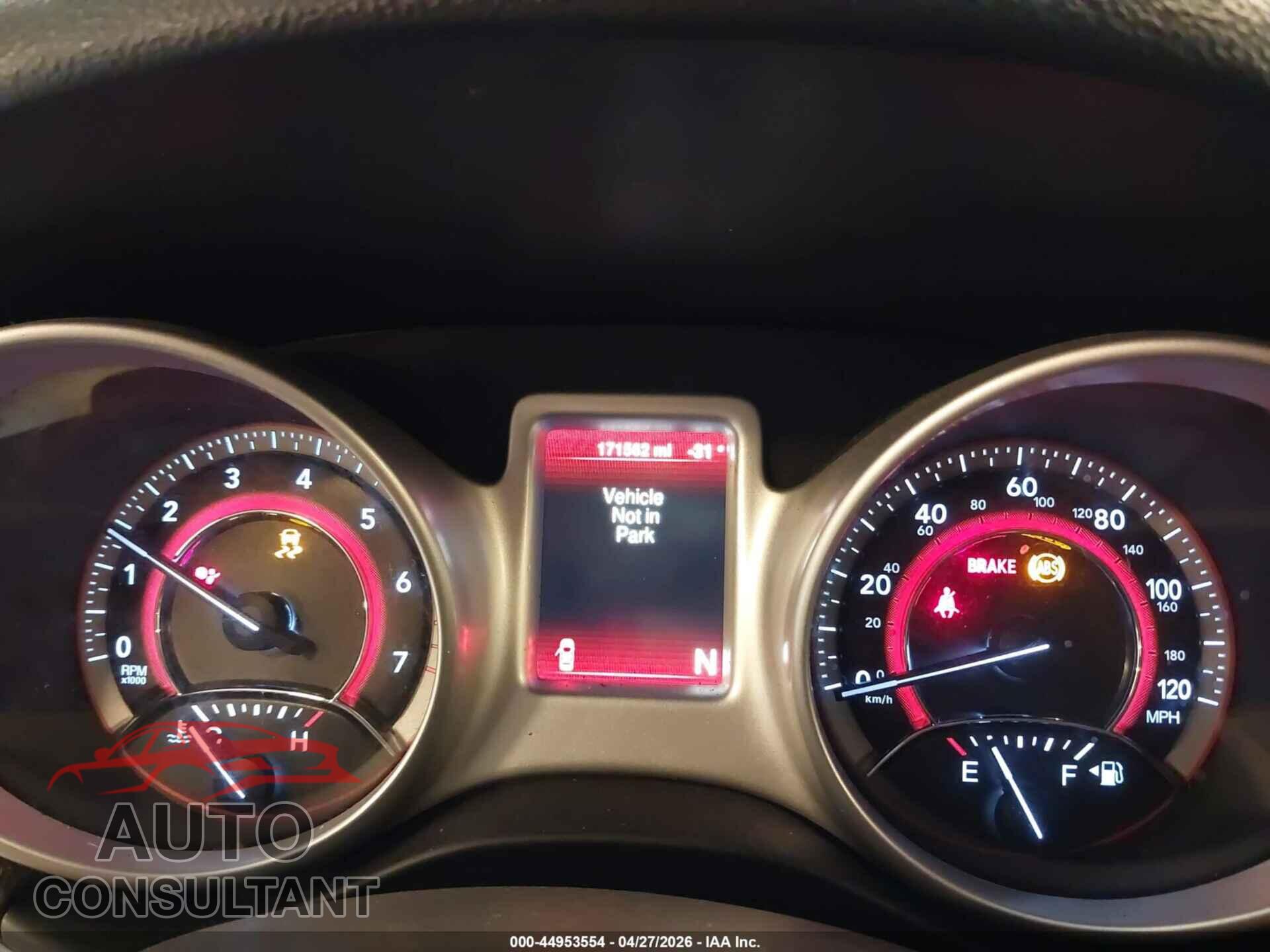 DODGE JOURNEY 2016 - 3C4PDCBG8GT131382