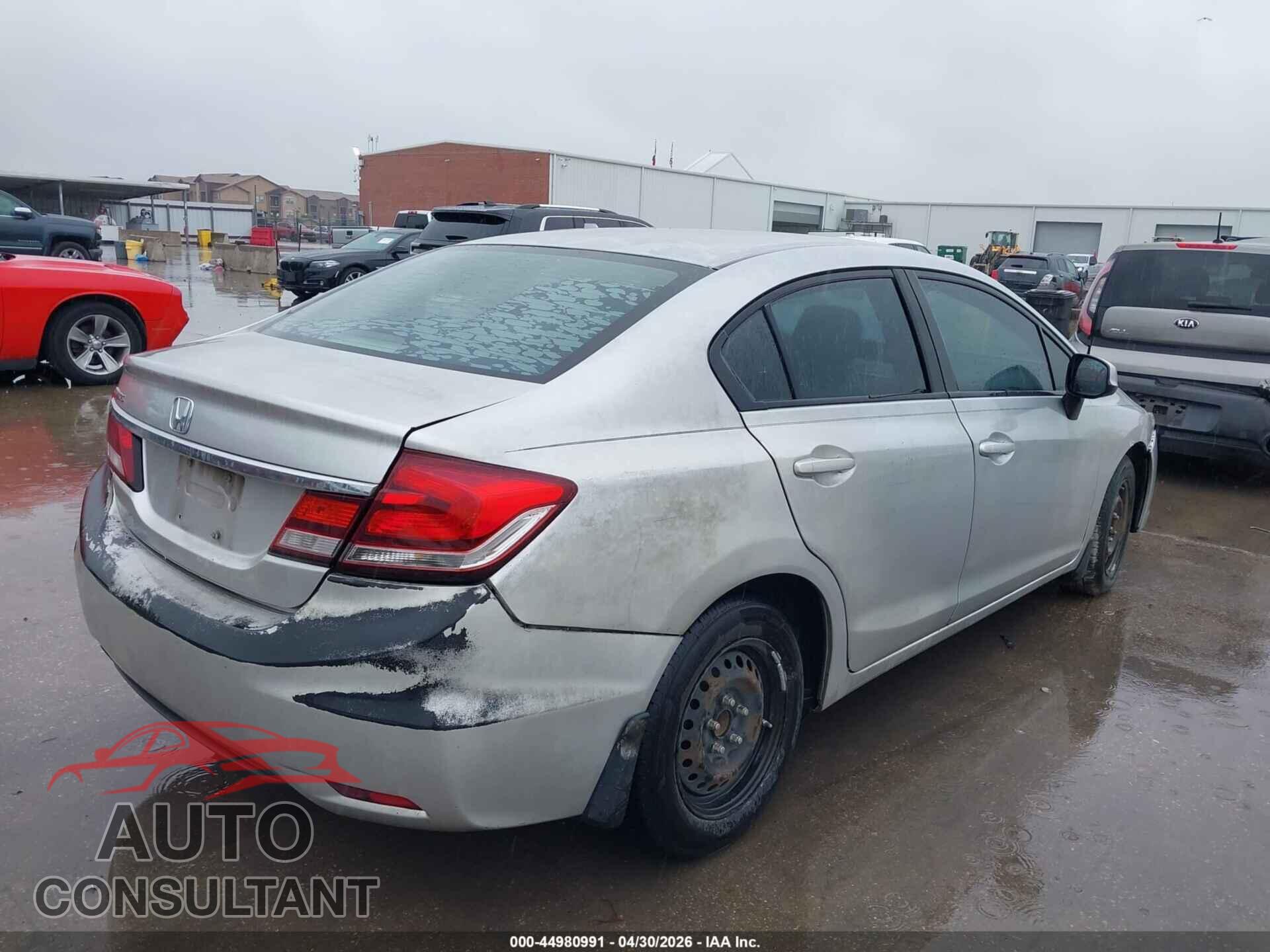 HONDA CIVIC 2013 - 2HGFB2F57DH526809