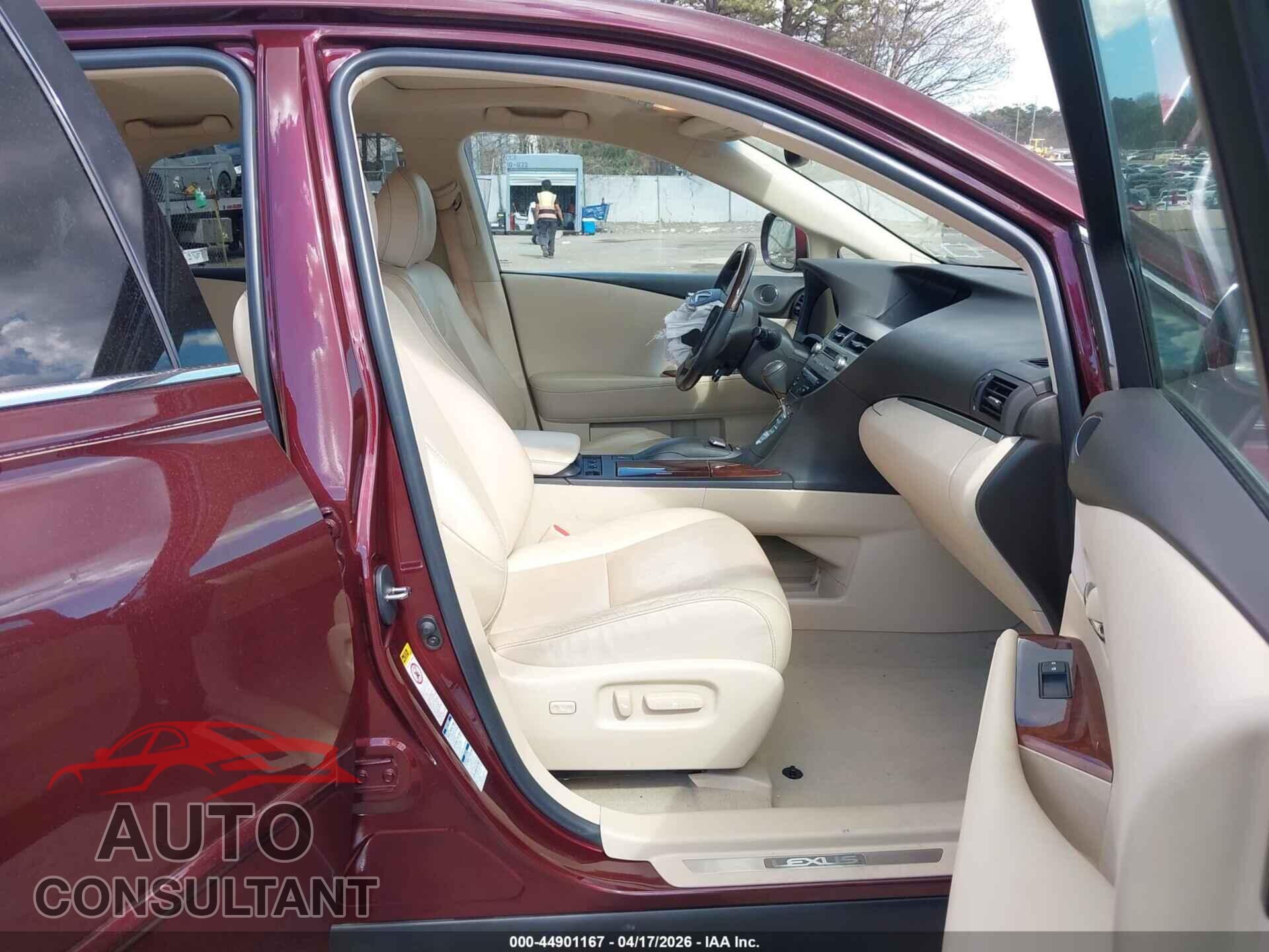 LEXUS RX 350 2015 - 2T2BK1BAXFC319964