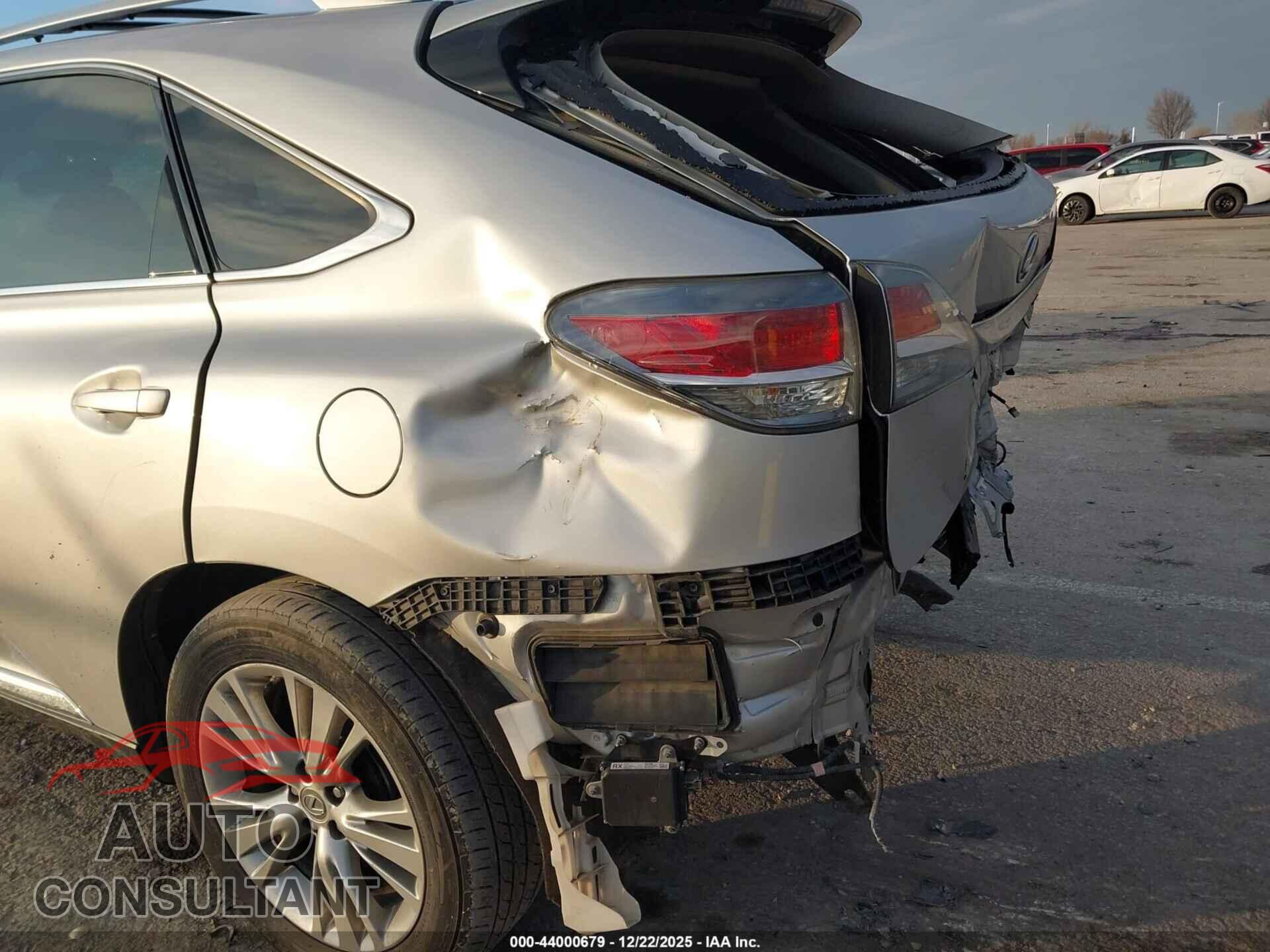 LEXUS RX 350 2014 - 2T2BK1BA9EC242339