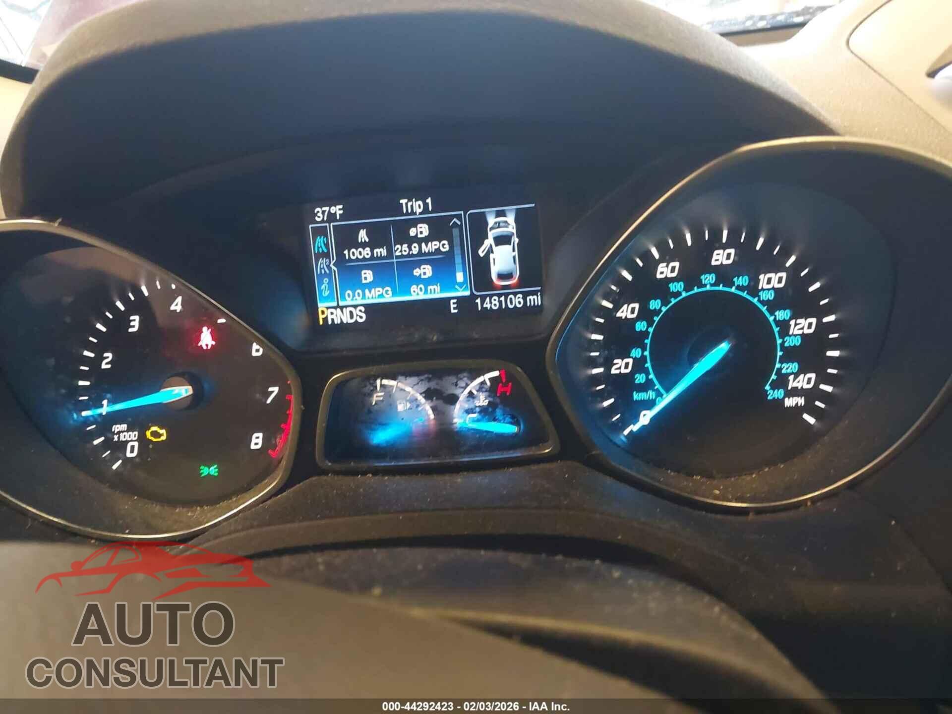 FORD ESCAPE 2014 - 1FMCU0GX8EUB48736