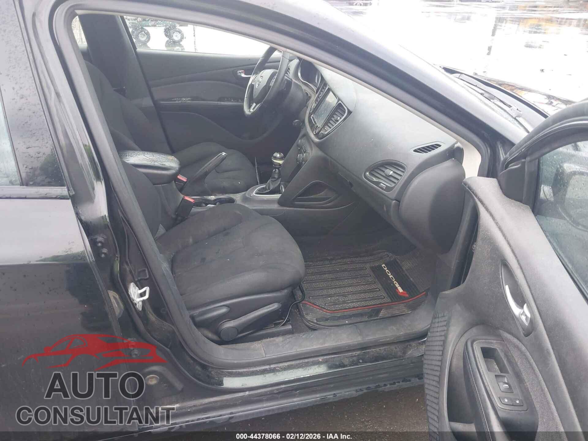 DODGE DART 2013 - 1C3CDFAH1DD319211