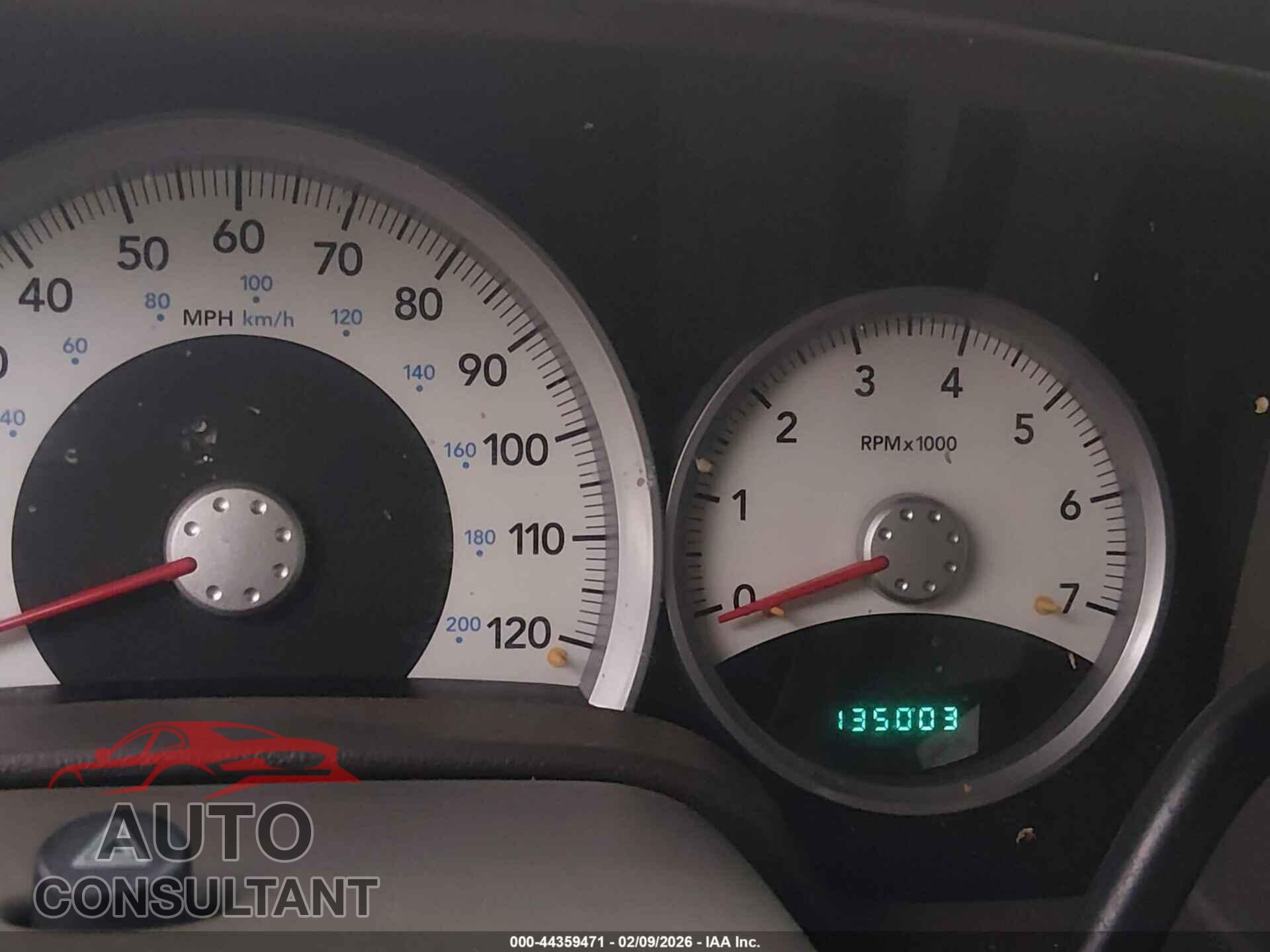 DODGE DURANGO 2009 - 1D8HD48P59F710992