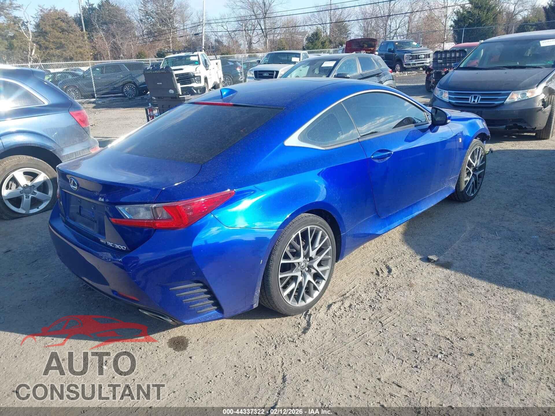LEXUS RC 300 2017 - JTHSM5BC5H5003670