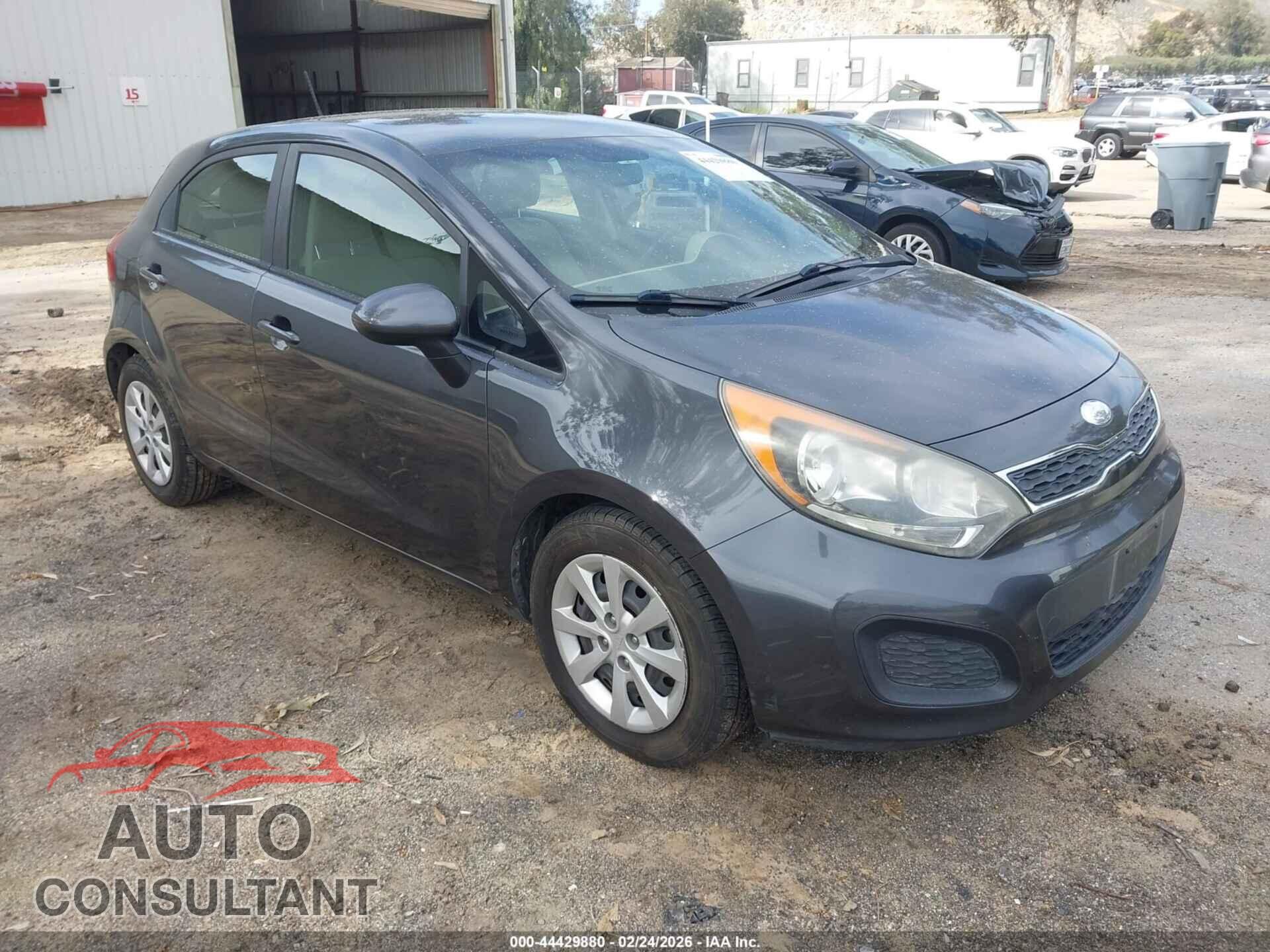 KIA RIO 2013 - KNADN5A37D6303219