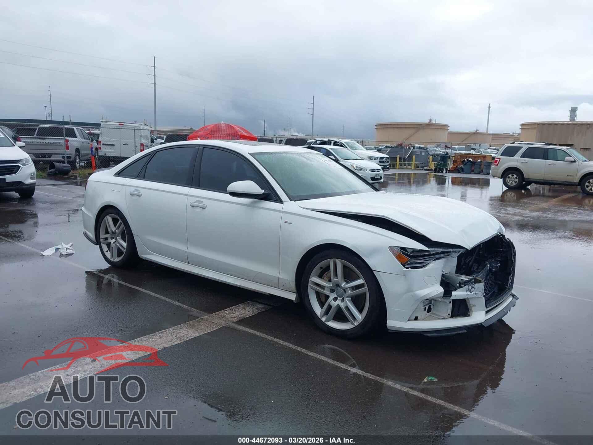 AUDI A6 2016 - WAUGFAFC1GN092444
