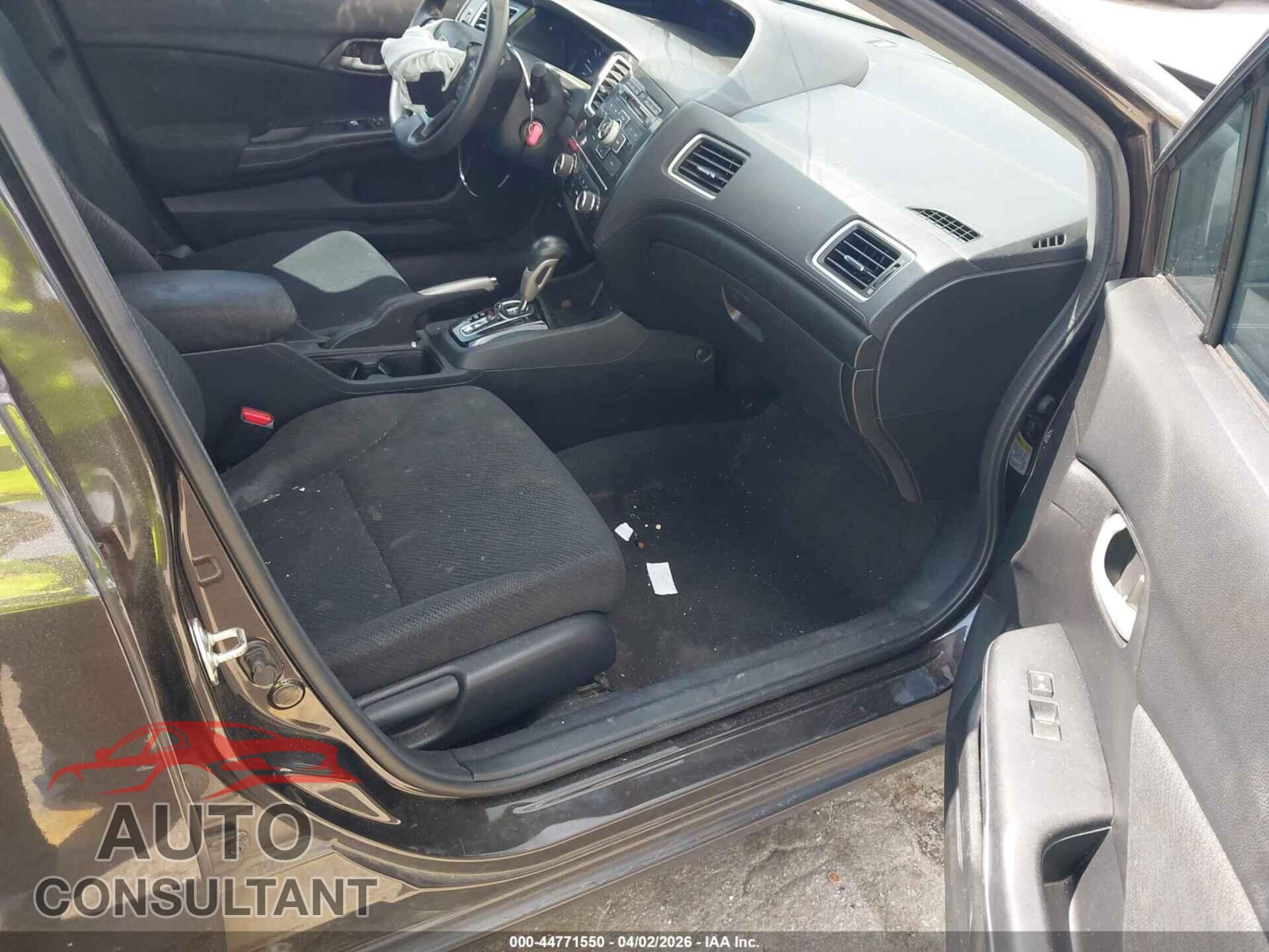 HONDA CIVIC 2013 - 2HGFB2F57DH577906