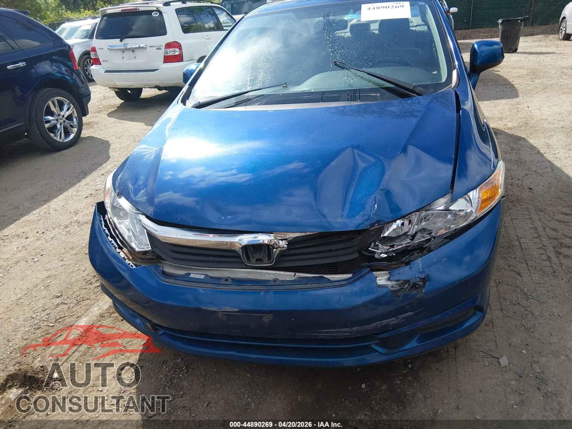 HONDA CIVIC 2012 - 2HGFB2F88CH506402