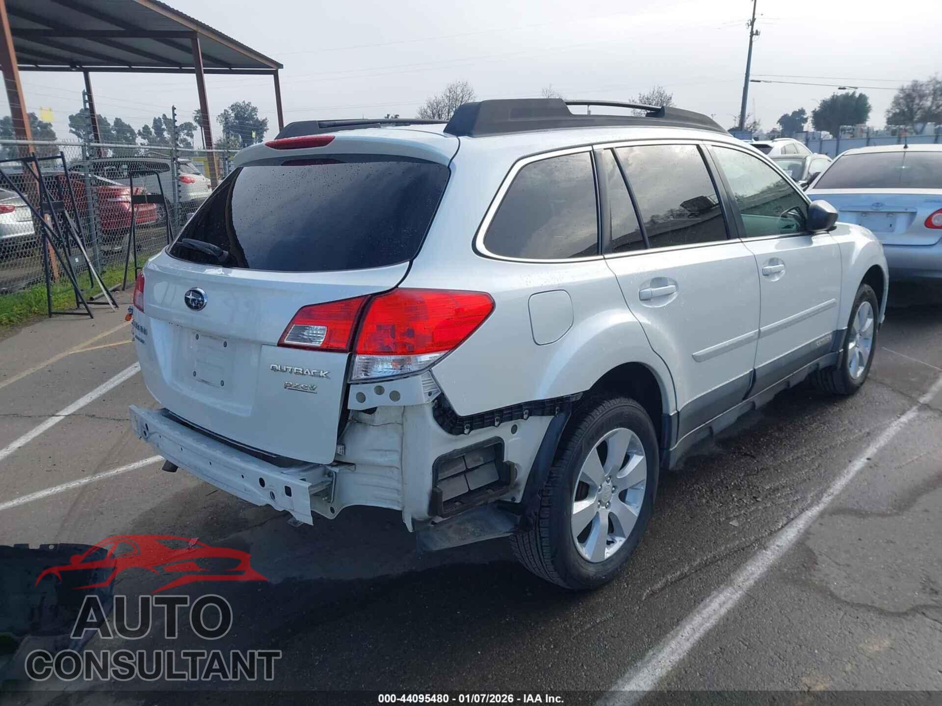 SUBARU OUTBACK 2012 - 4S4BRBCC8C3239956