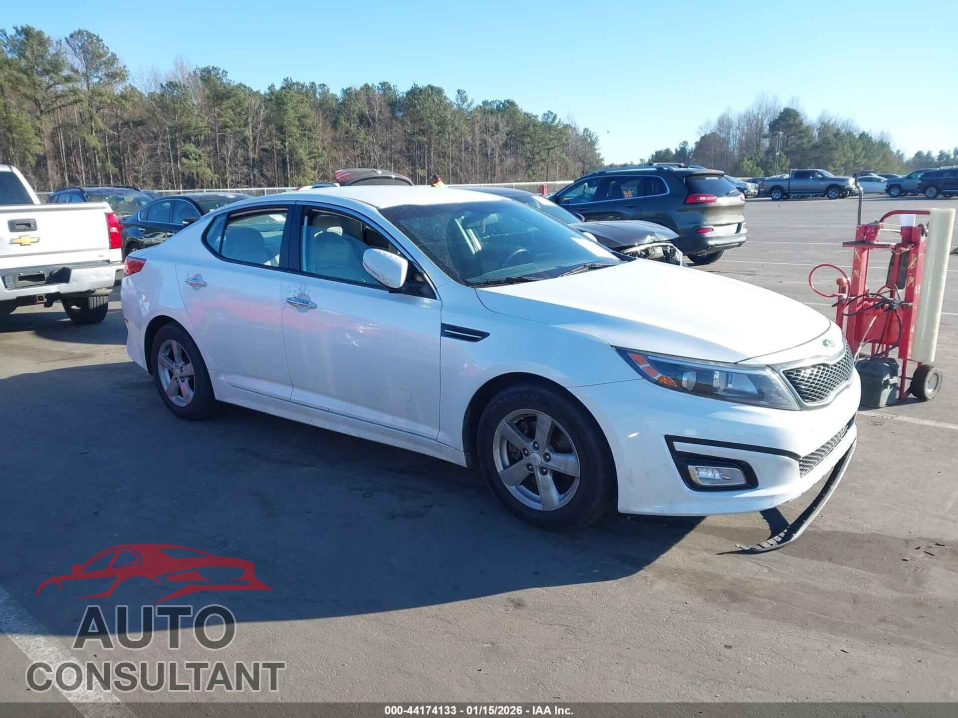 KIA OPTIMA 2015 - KNAGM4A76F5626652