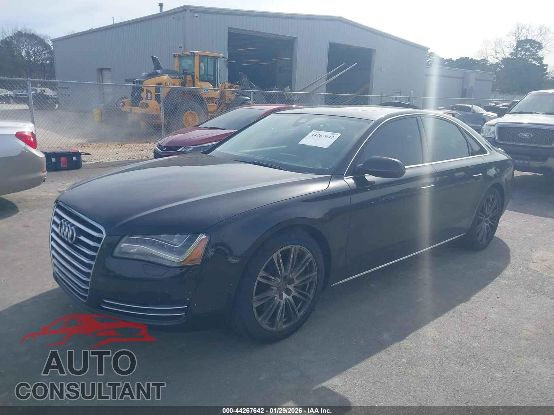 AUDI A8 2013 - WAUA2AFD5DN034438