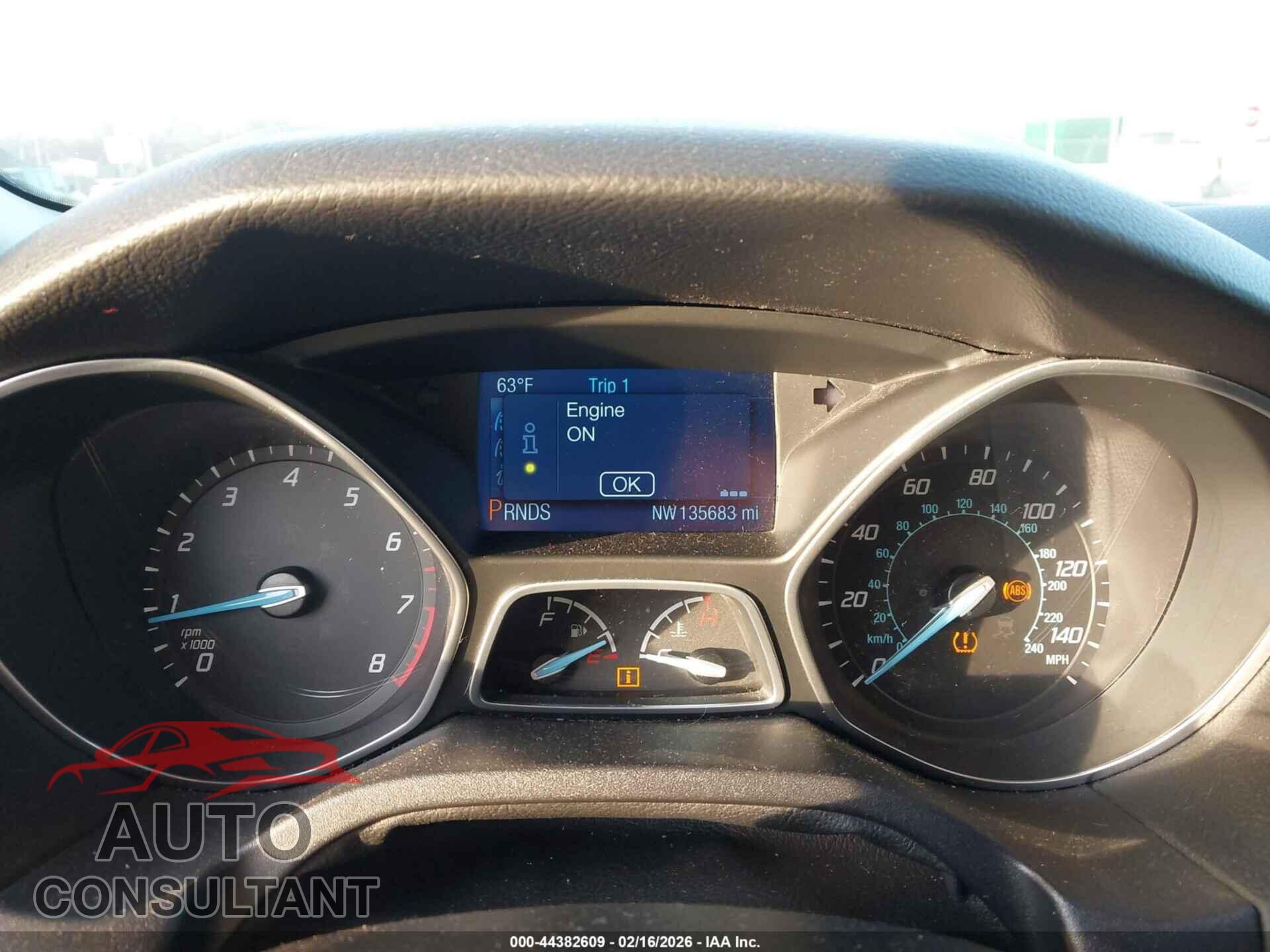 FORD FOCUS 2014 - 1FADP3F2XEL314564