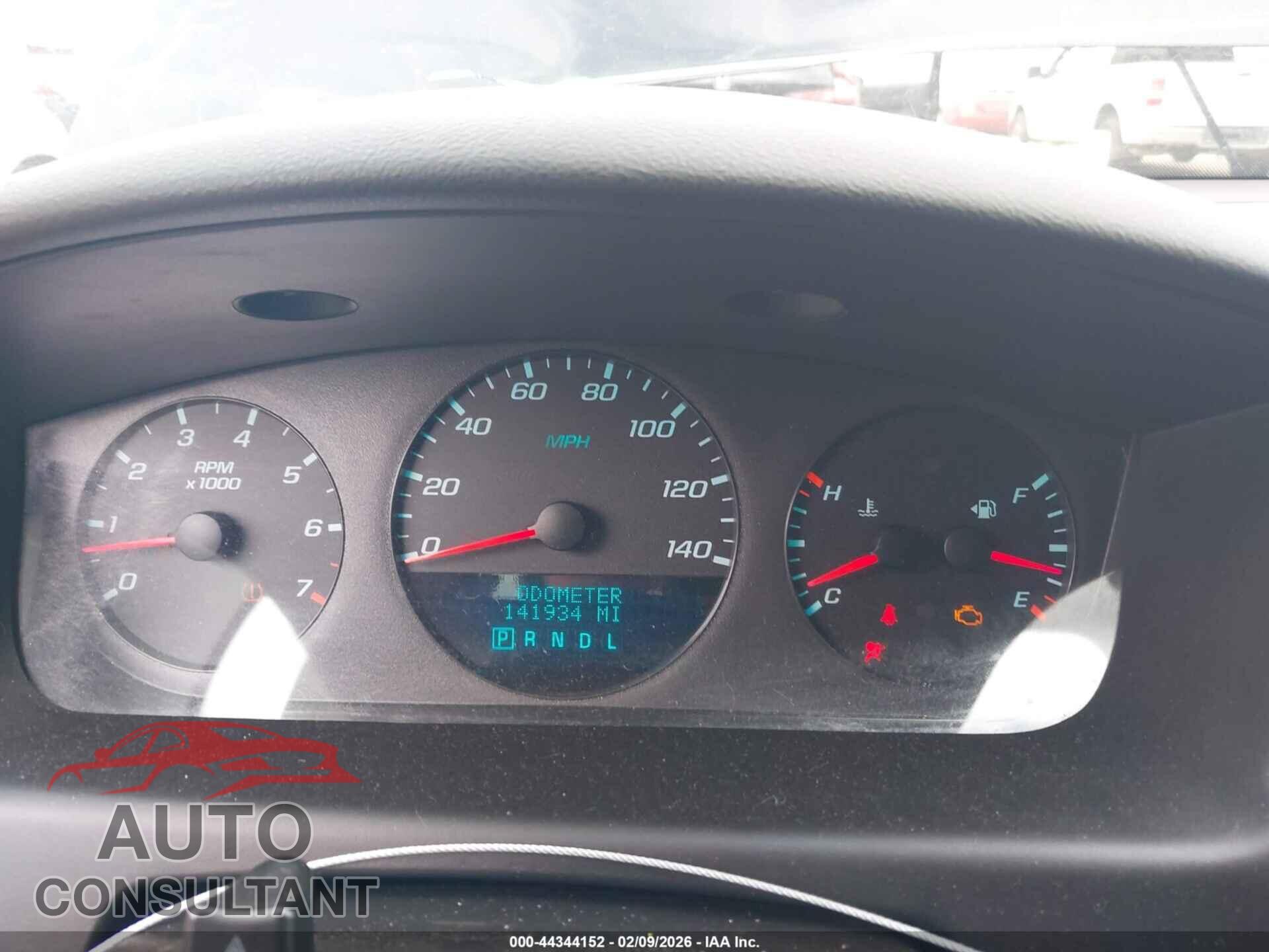 CHEVROLET IMPALA 2012 - 2G1WF5E37C1203509