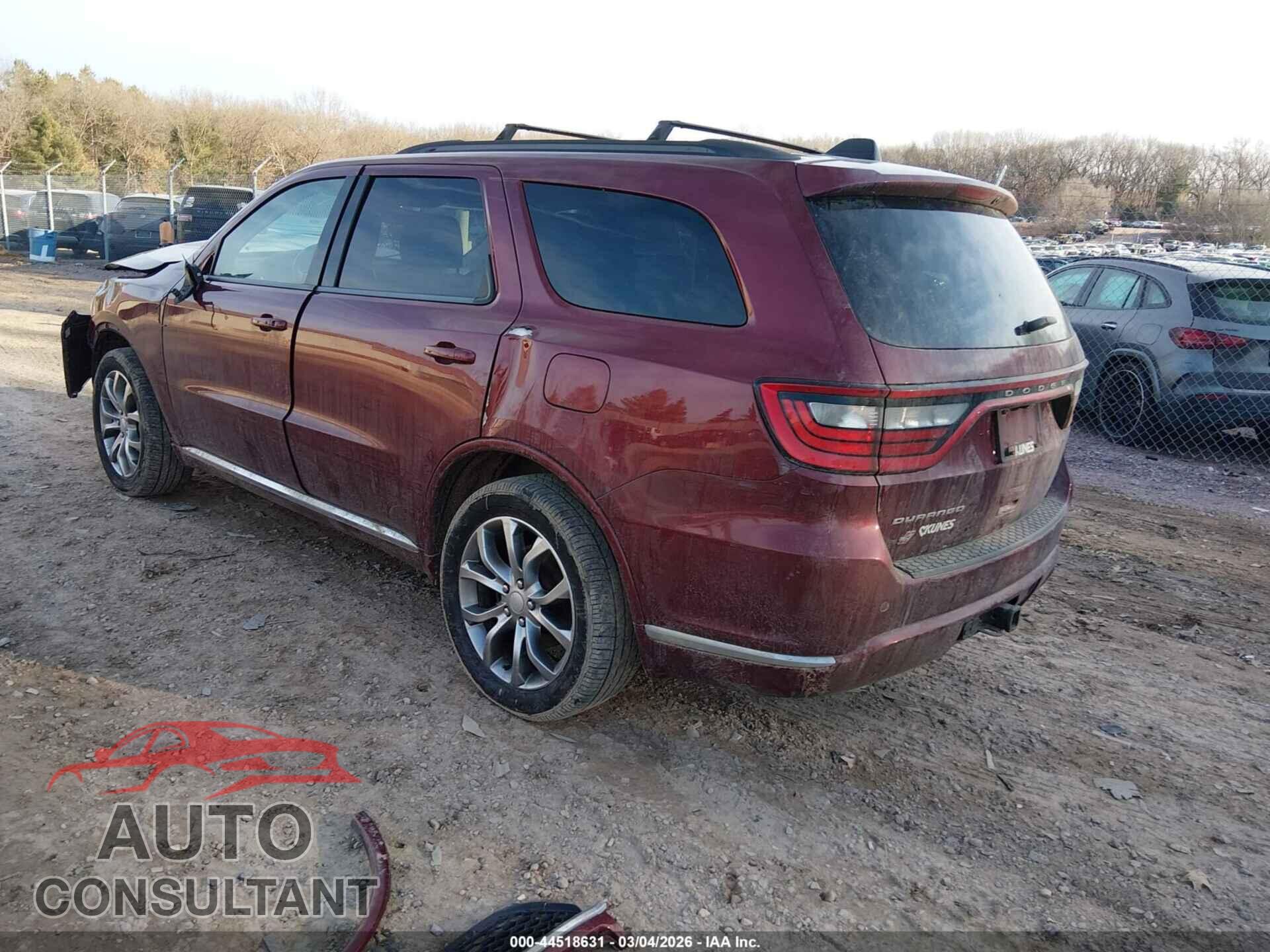 DODGE DURANGO 2018 - 1C4RDJAG1JC198360
