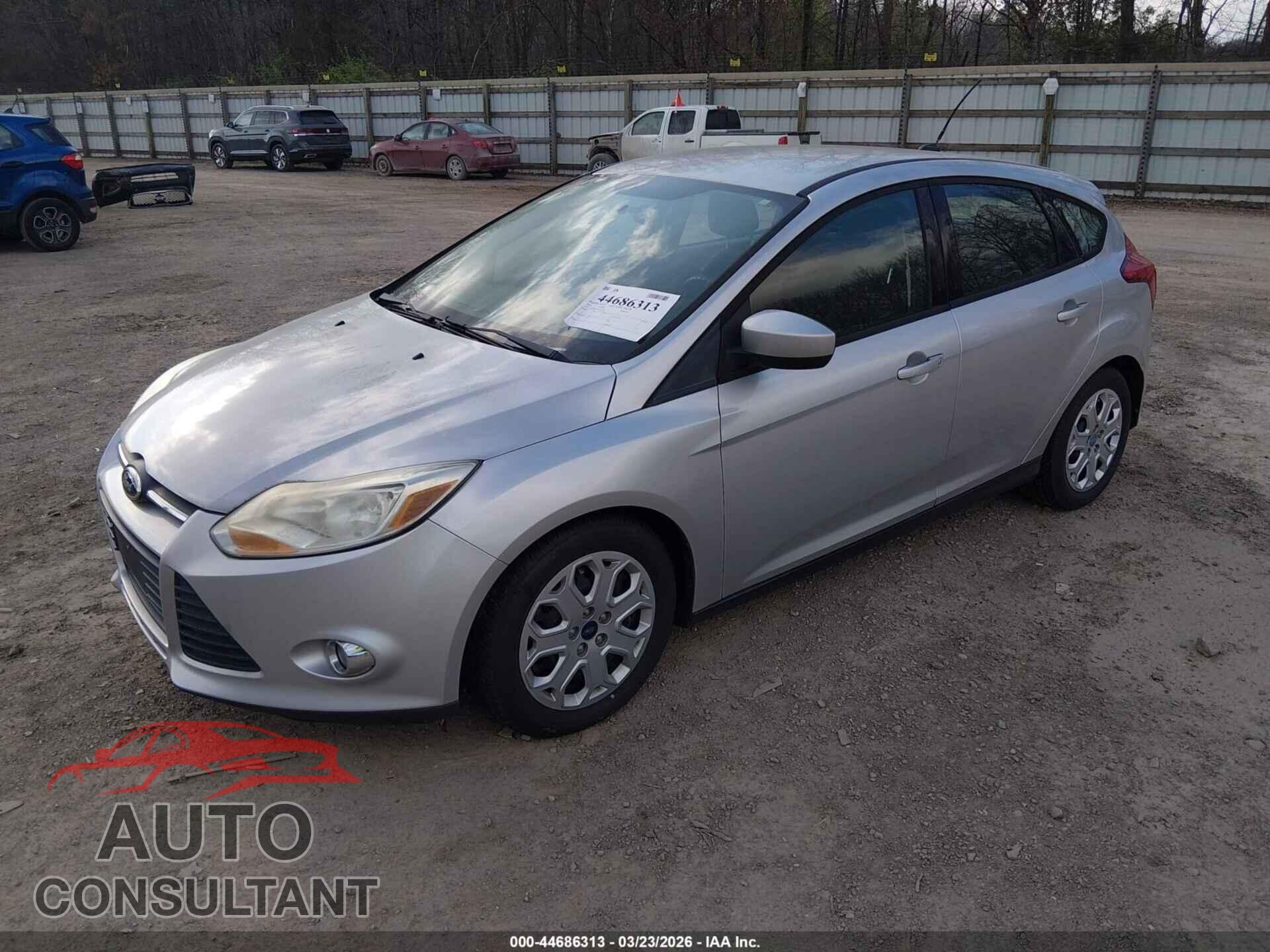 FORD FOCUS 2012 - 1FAHP3K27CL307706