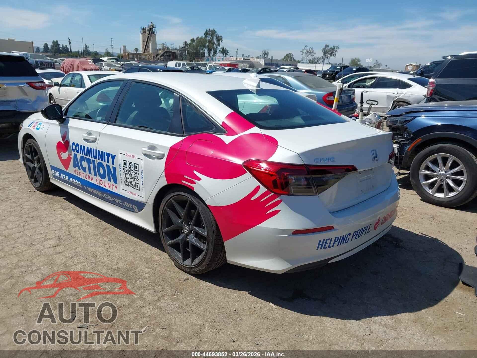 HONDA CIVIC 2023 - 2HGFE2F56PH519944