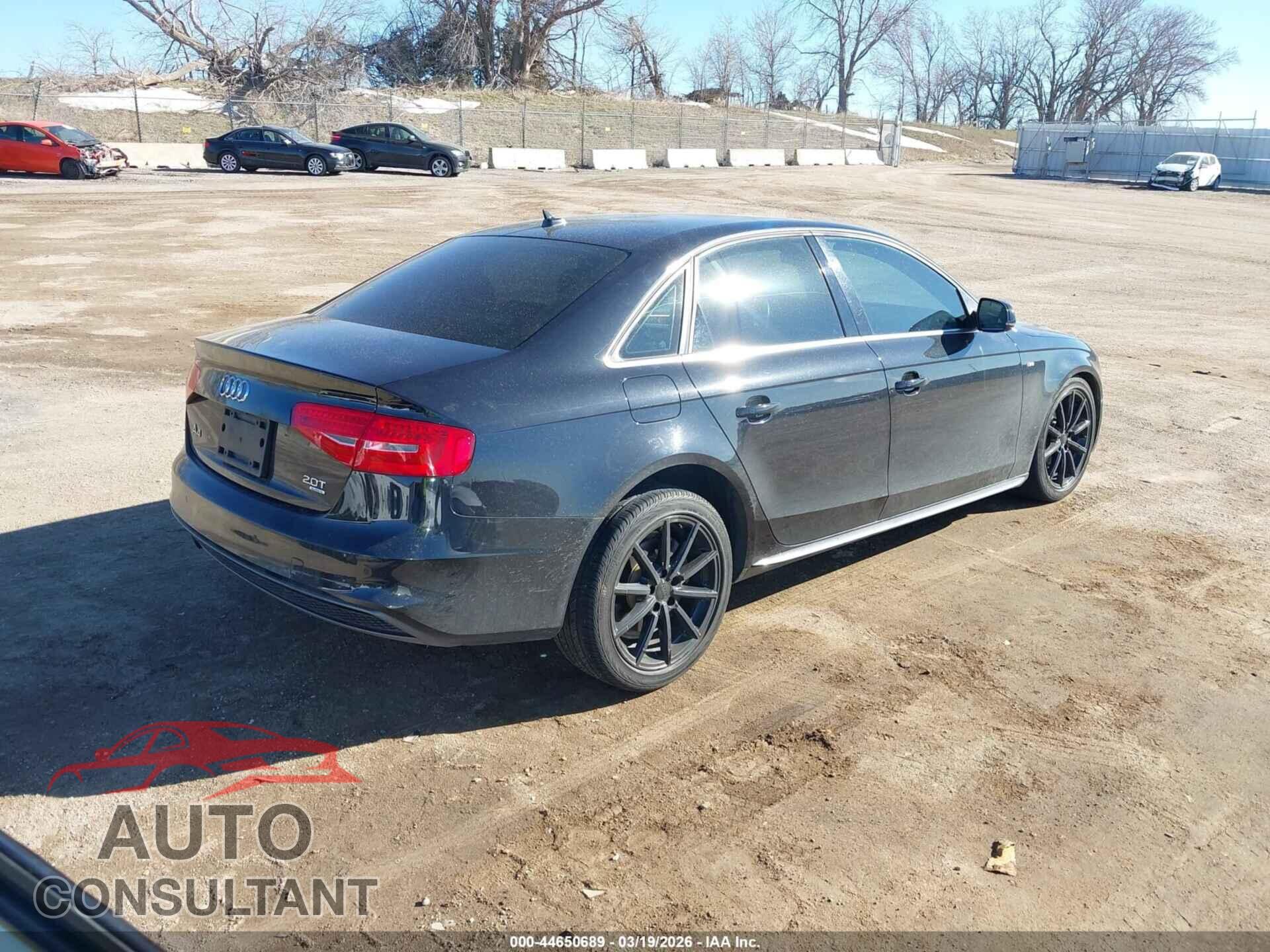 AUDI A4 2014 - WAUFFAFL8EN041337