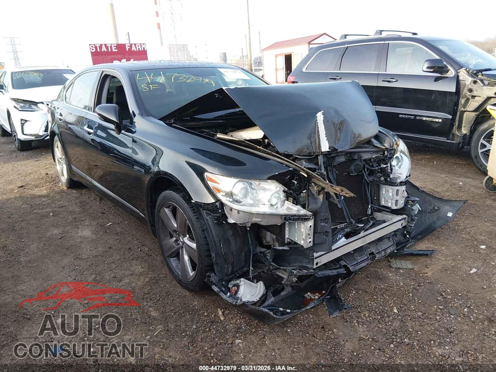 LEXUS LS 460 2012 - JTHGL5EF7C5046009