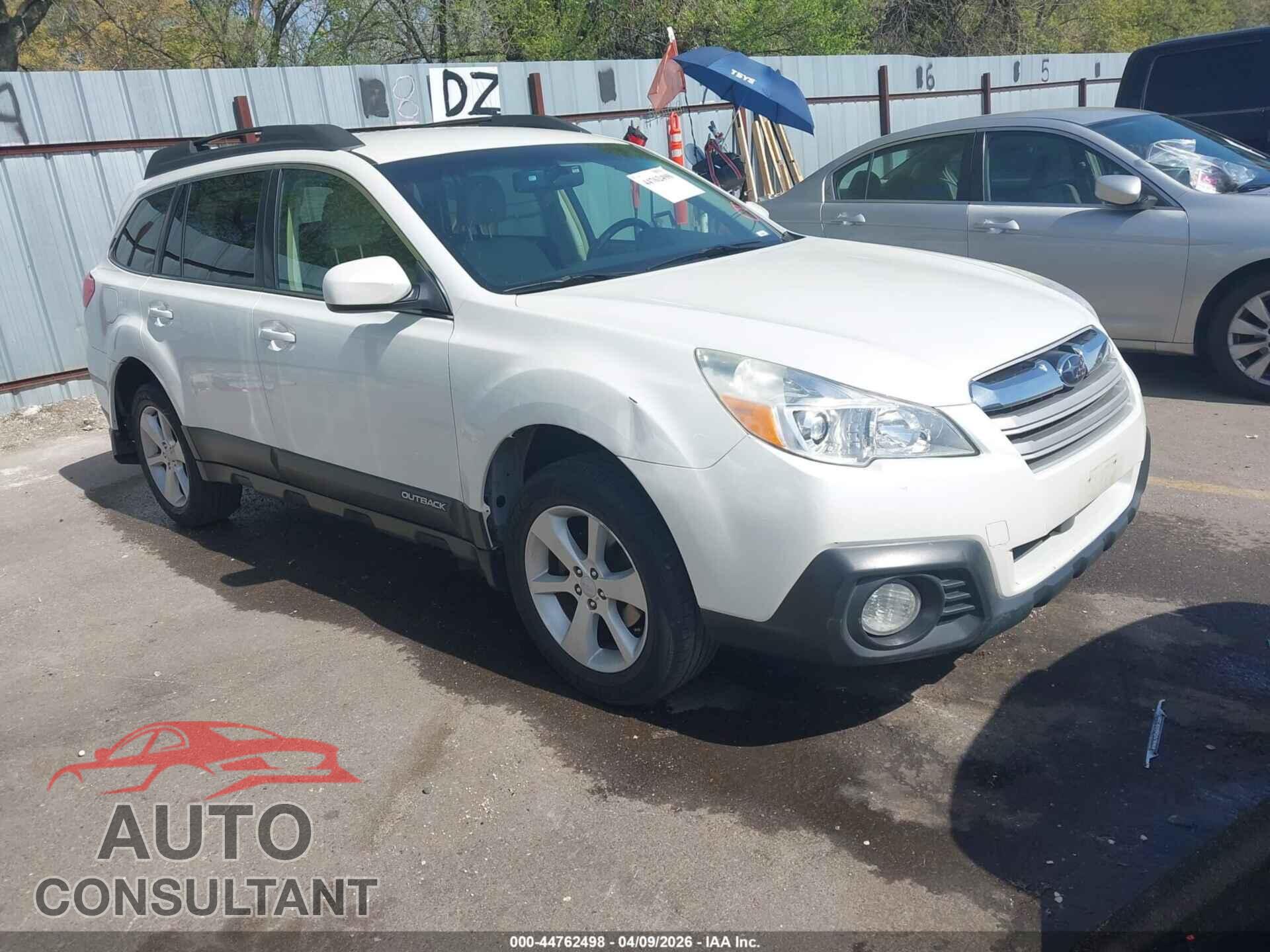 SUBARU OUTBACK 2013 - 4S4BRCCC8D3247840