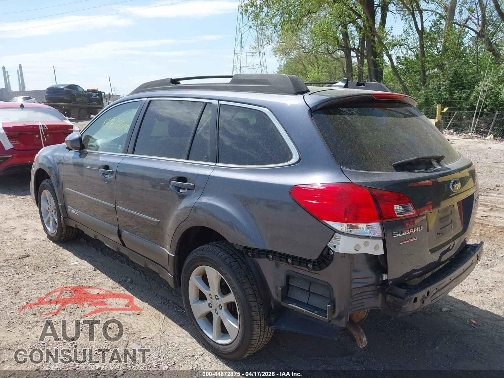 SUBARU OUTBACK 2014 - 4S4BRCDC0E3289113