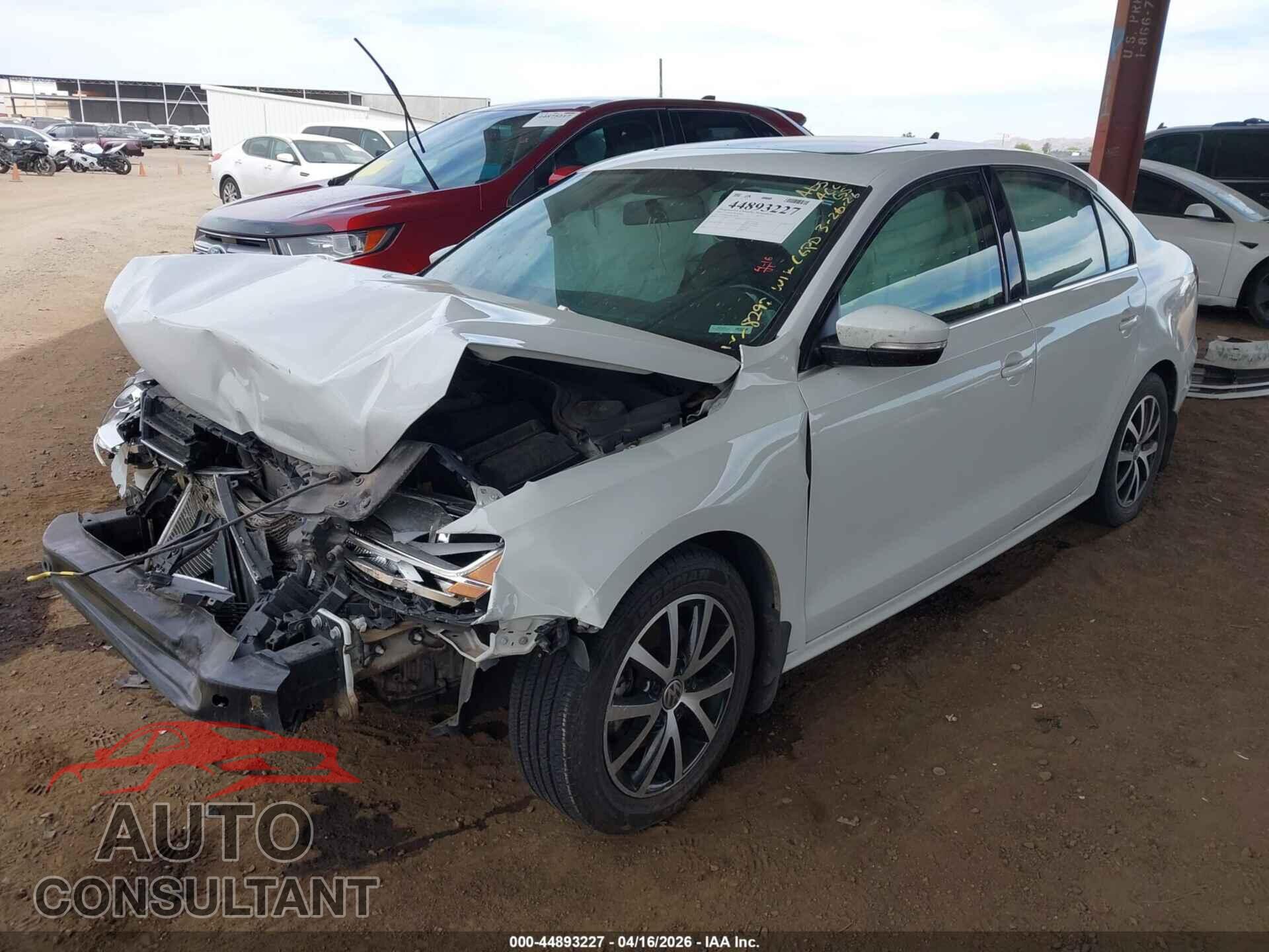 VOLKSWAGEN JETTA 2017 - 3VWDB7AJ8HM308292