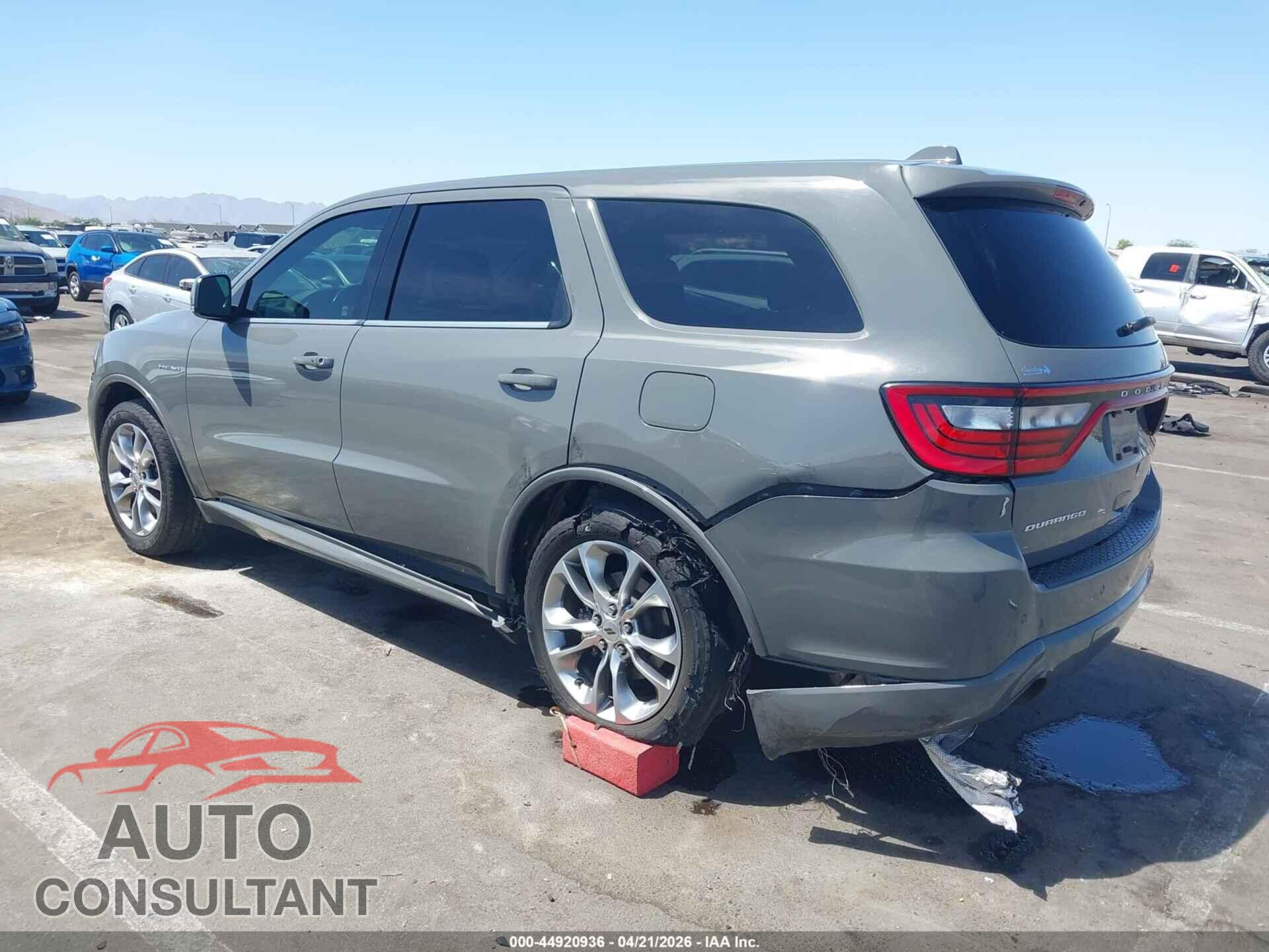 DODGE DURANGO 2020 - 1C4SDHCTXLC410678