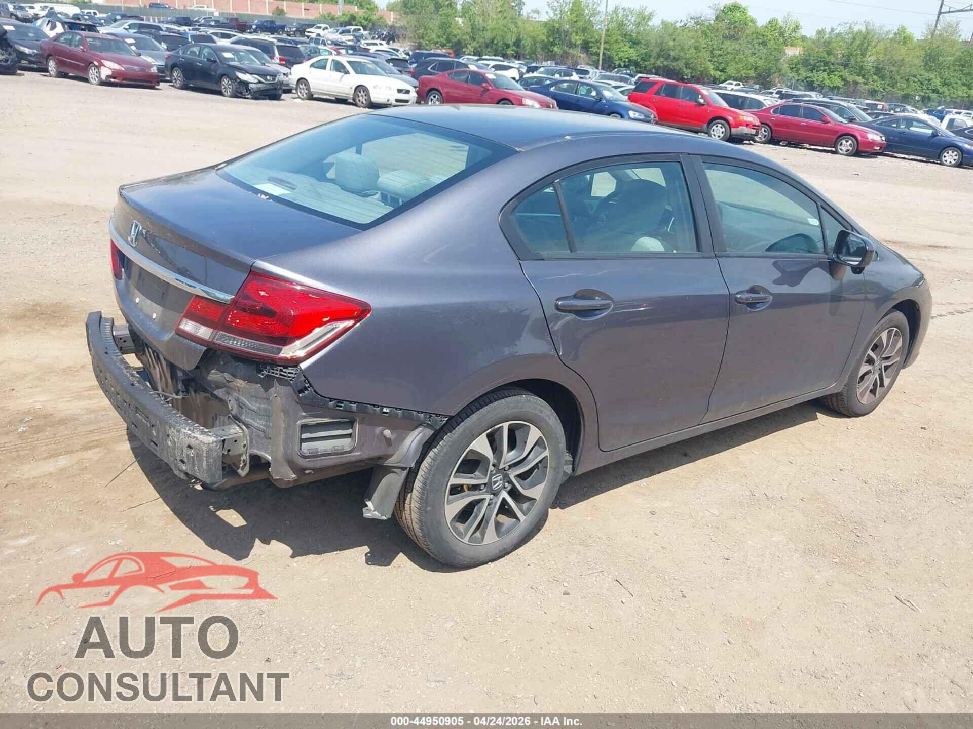 HONDA CIVIC 2014 - 19XFB2F84EE252605