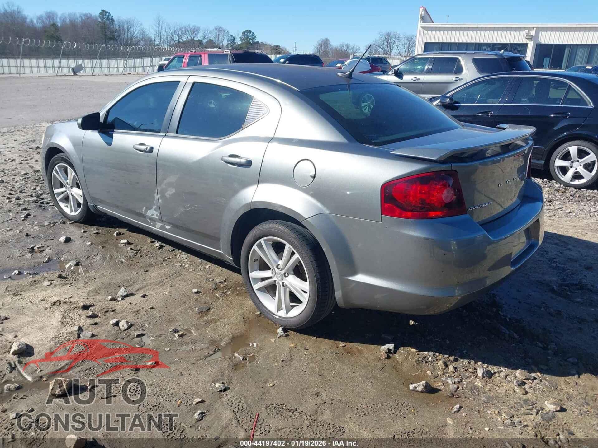 DODGE AVENGER 2013 - 1C3CDZCB1DN713456