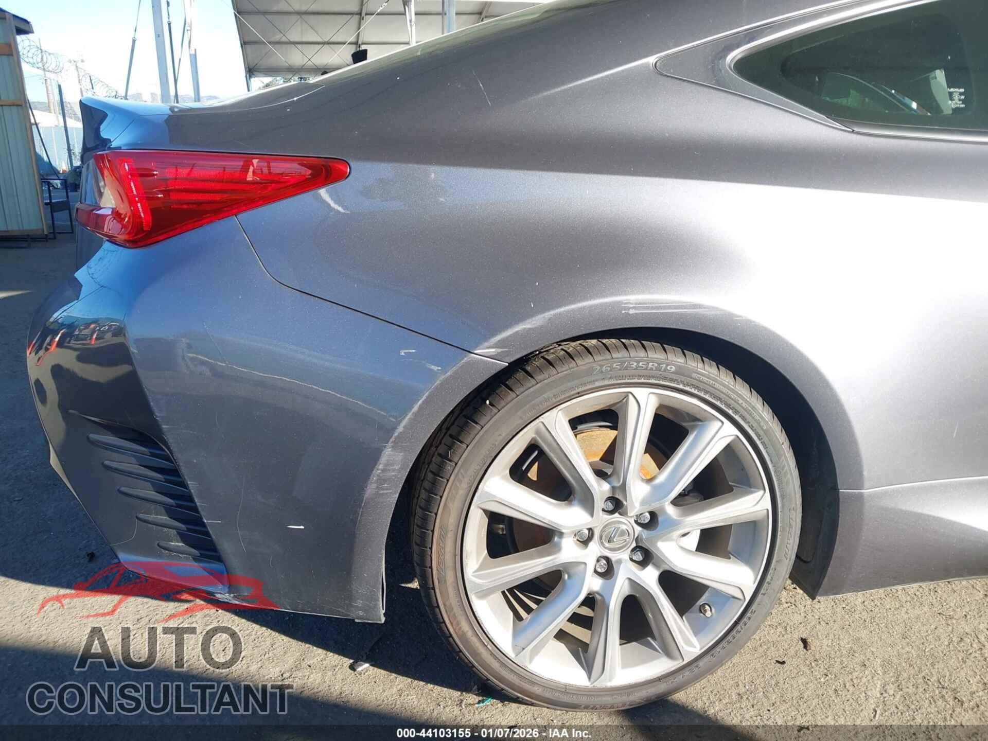 LEXUS RC 350 2015 - JTHHE5BC2F5006899