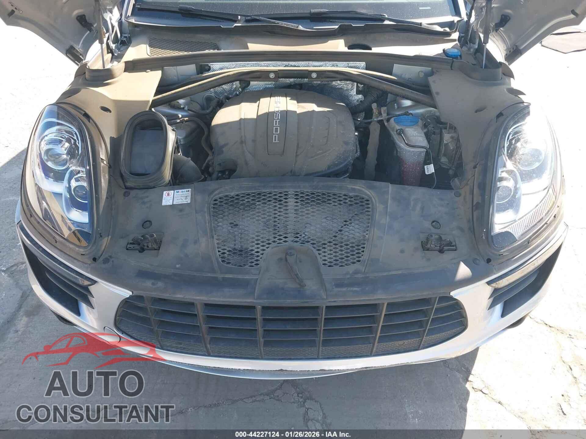 PORSCHE MACAN 2017 - WP1AA2A58HLB04736
