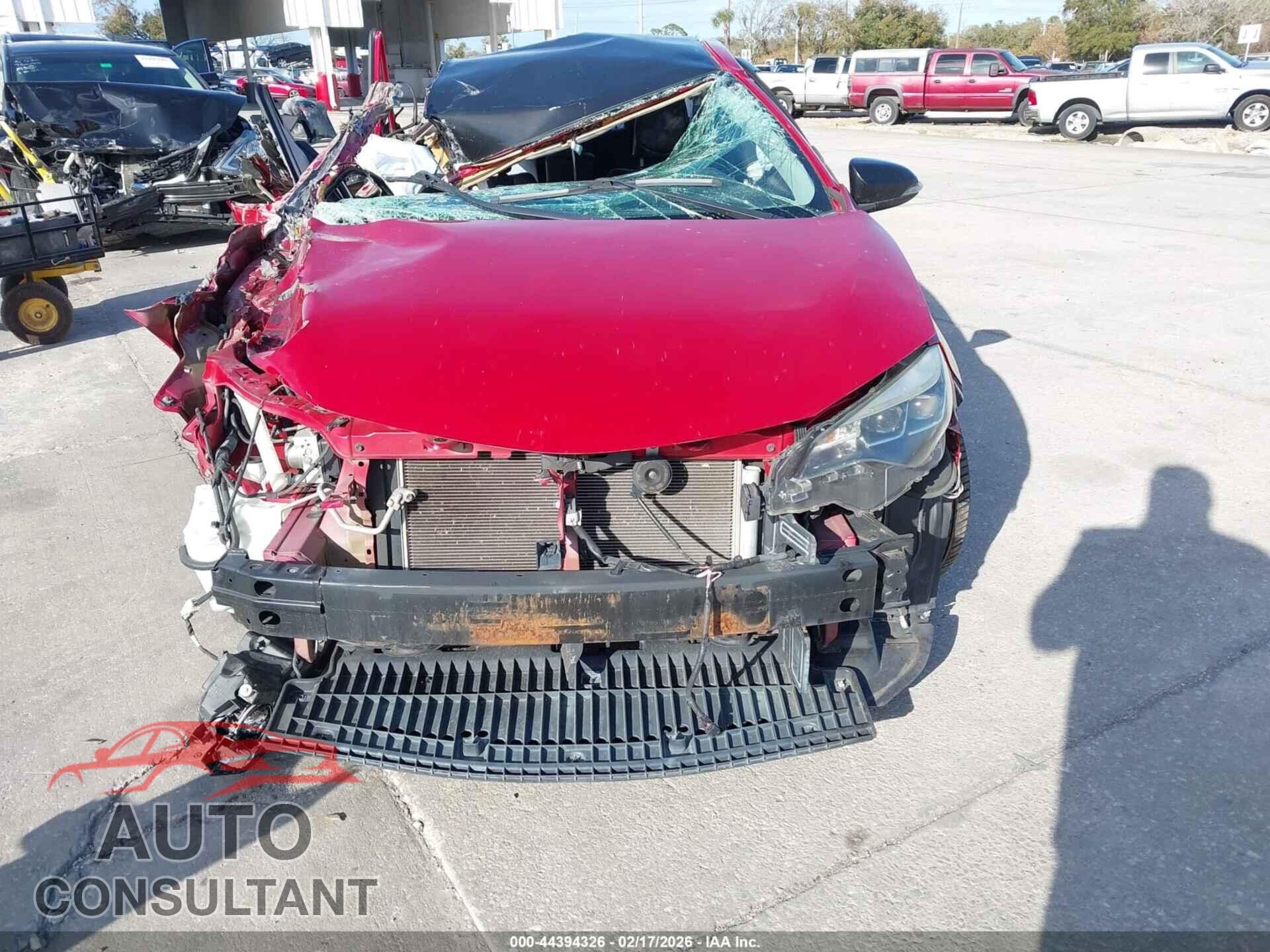TOYOTA COROLLA 2017 - 5YFBURHE6HP612609