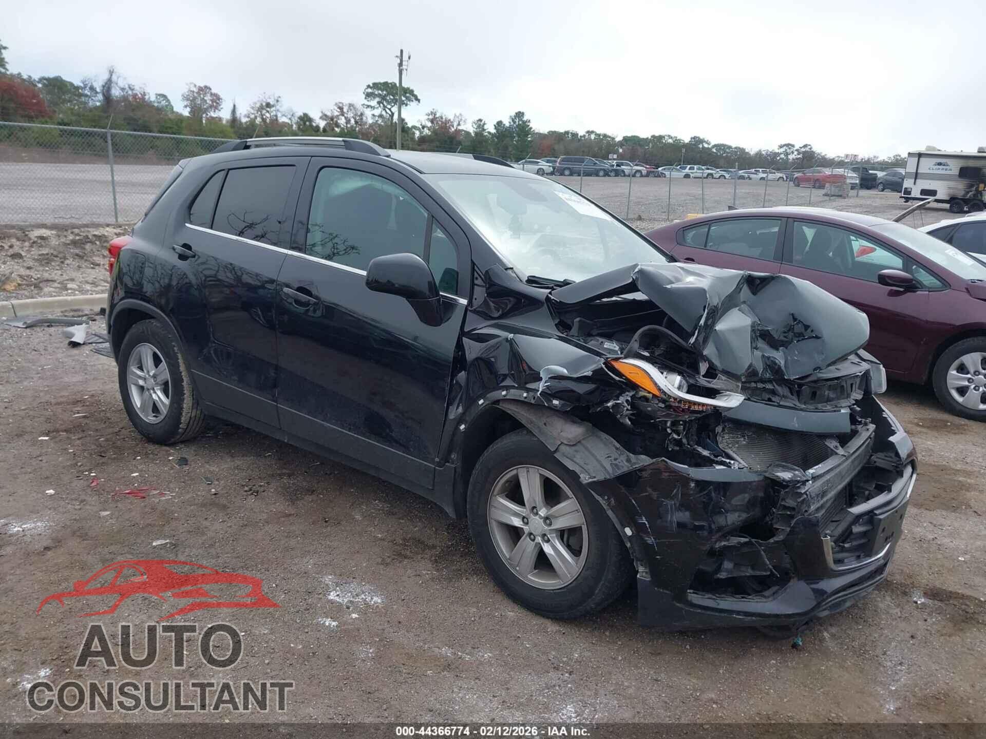 CHEVROLET TRAX 2017 - 3GNCJLSB2HL186530