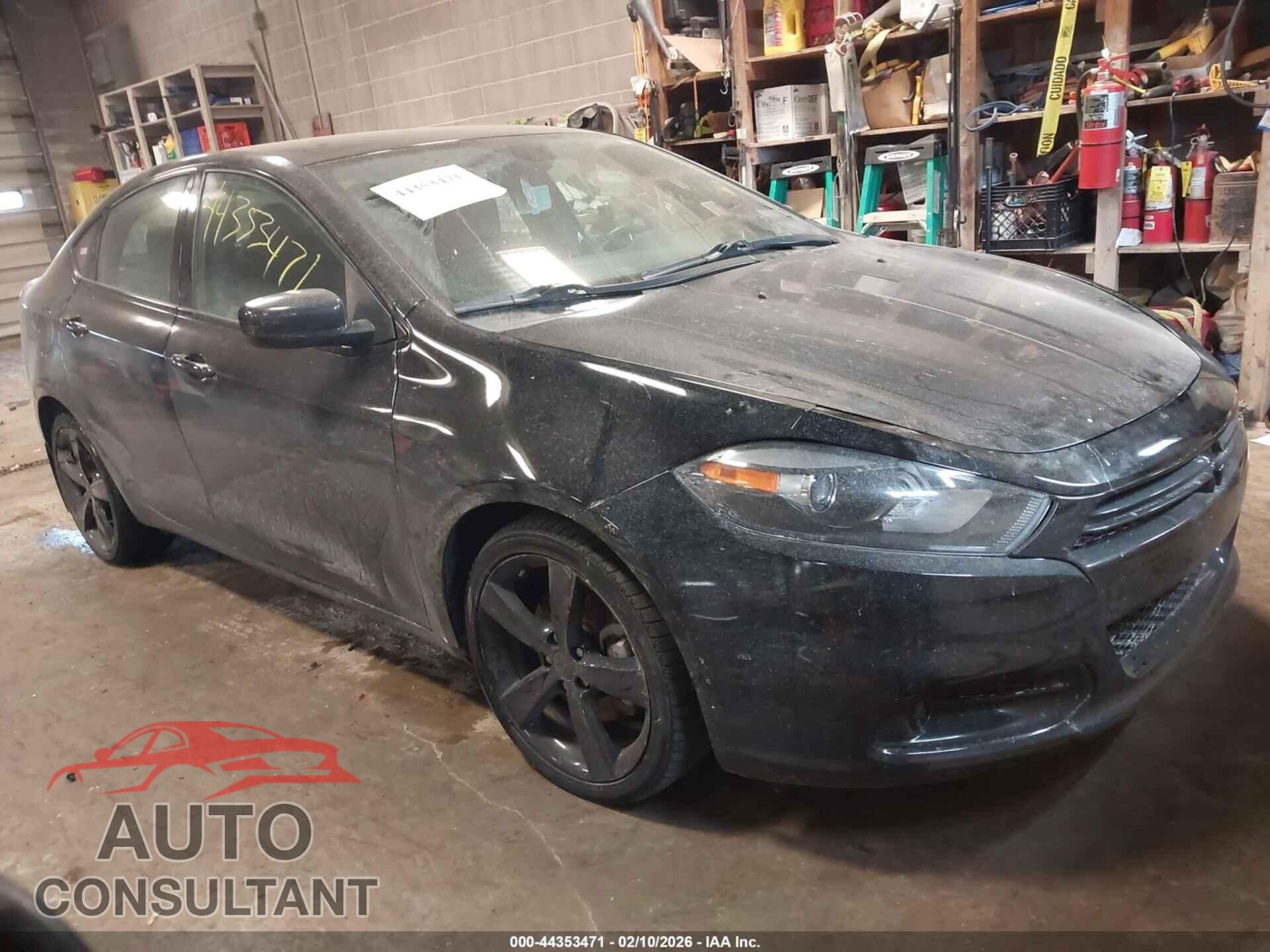 DODGE DART 2015 - 1C3CDFBBXFD407817