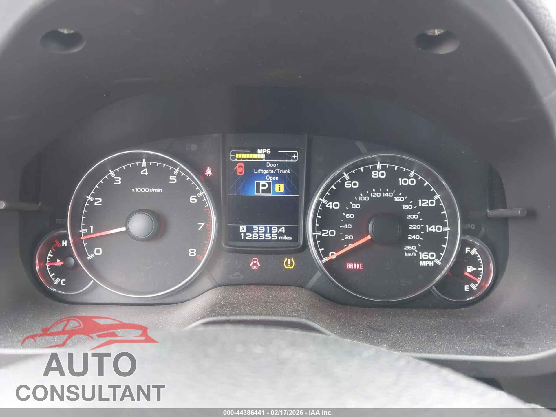 SUBARU OUTBACK 2014 - 4S4BRDMC9E2249852